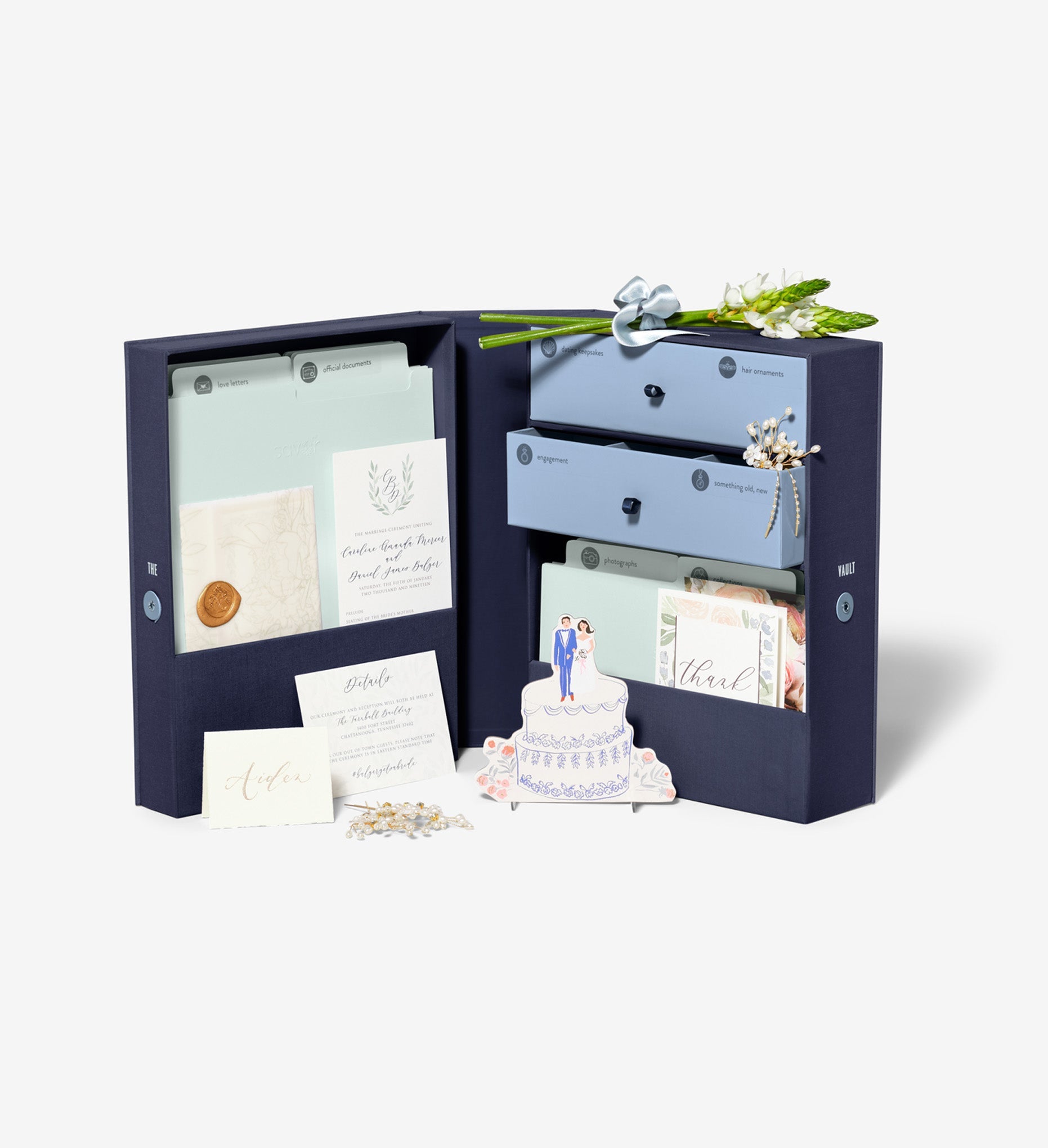 Wedding Vault Keepsake Box