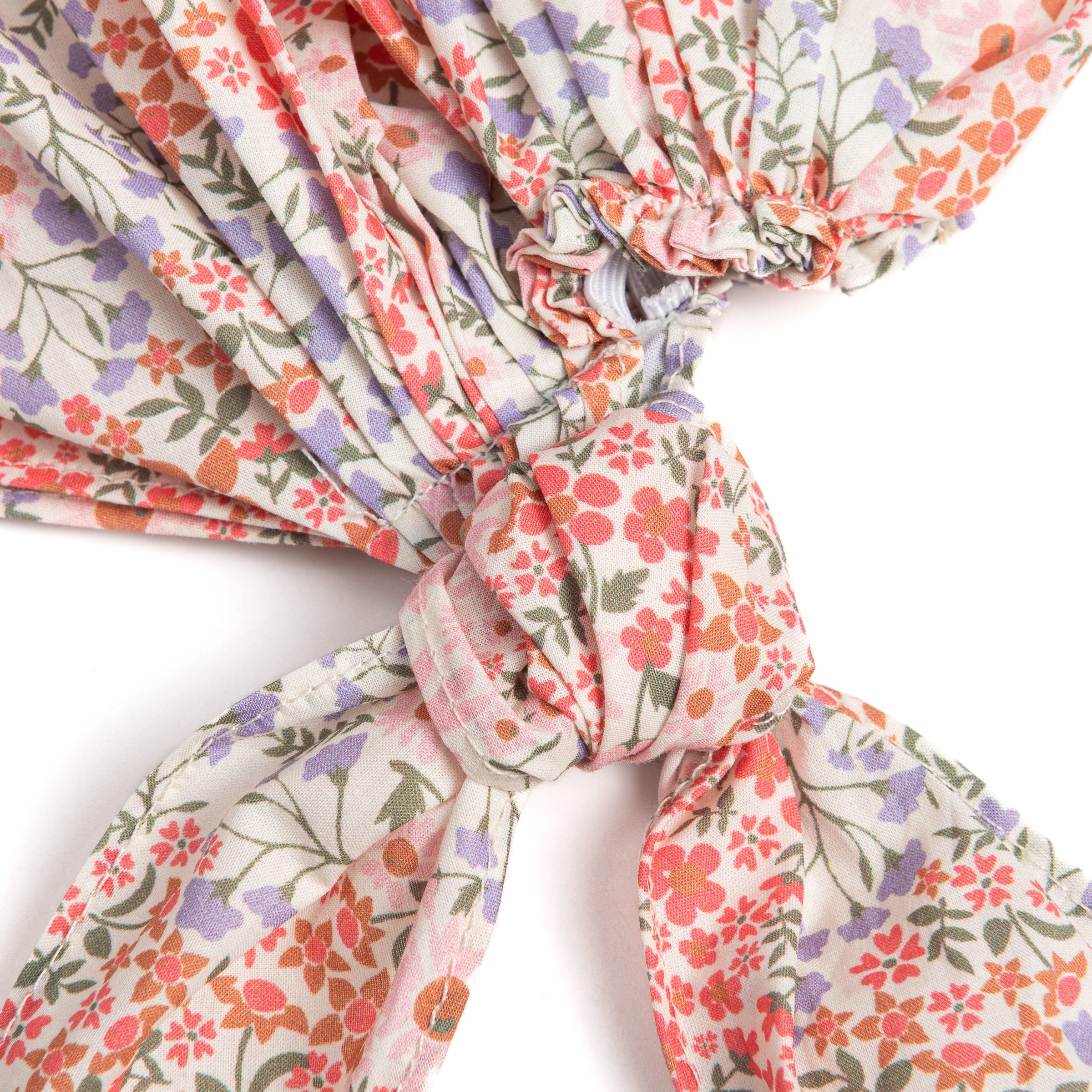 Girls Pre-tied Hair Bandana Head Scarf - Kids Age 3-8 Y- Country Floral