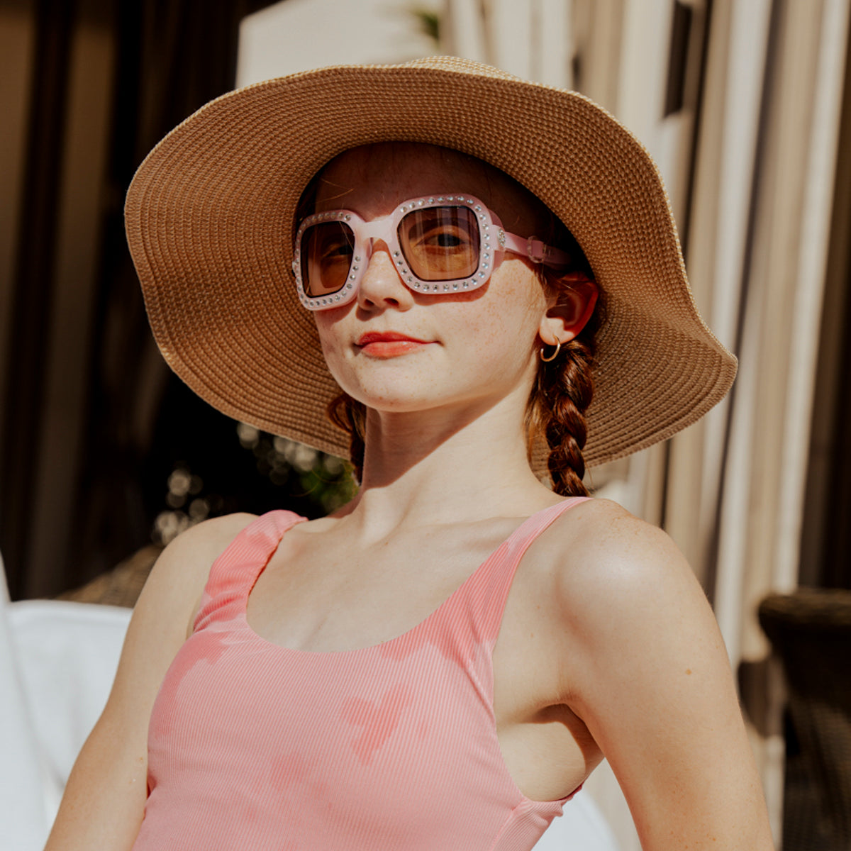 Rose Quartz Bring Vibrancy Swim Goggles