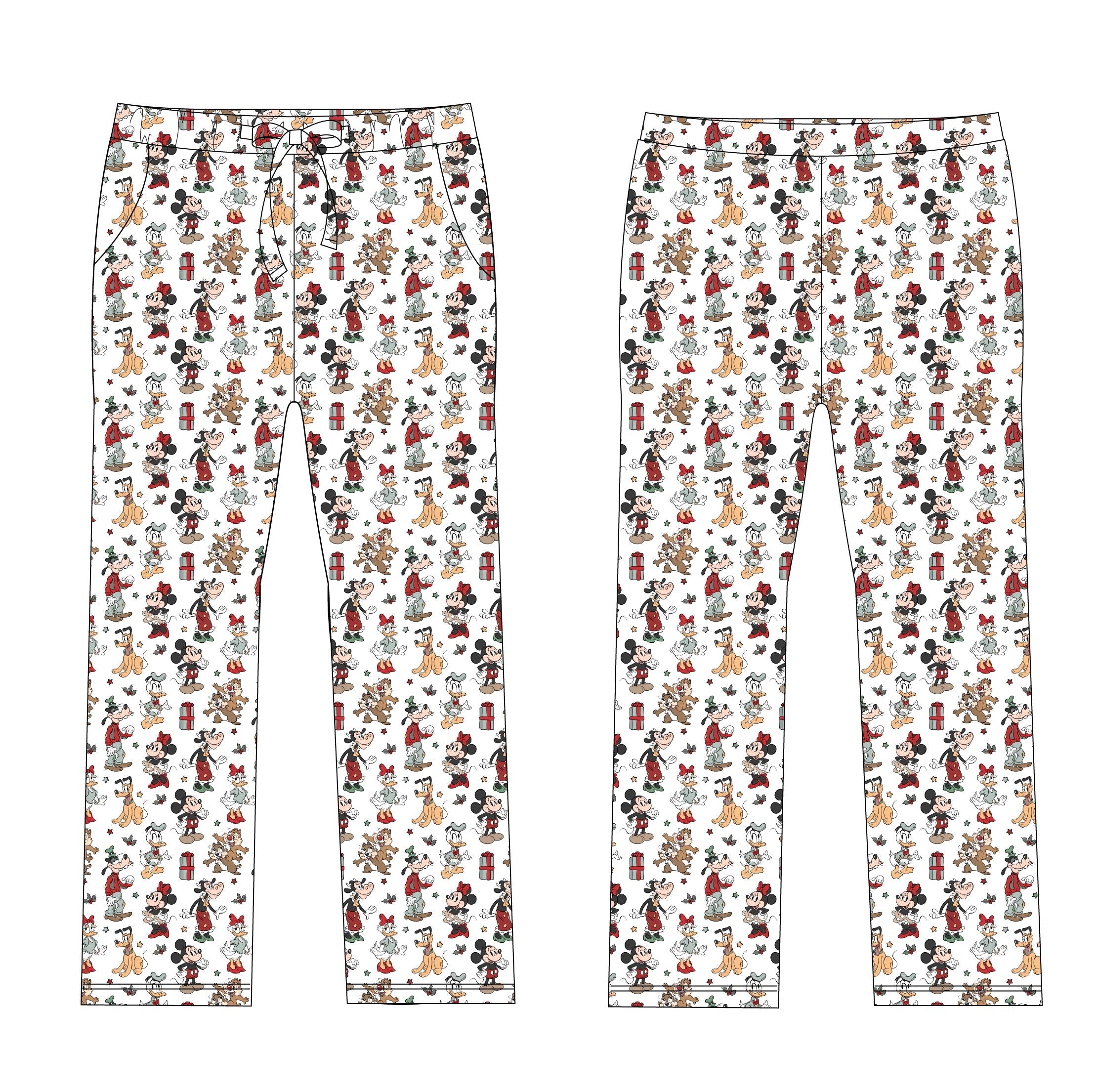 Vintage Christmas - Men's Pant