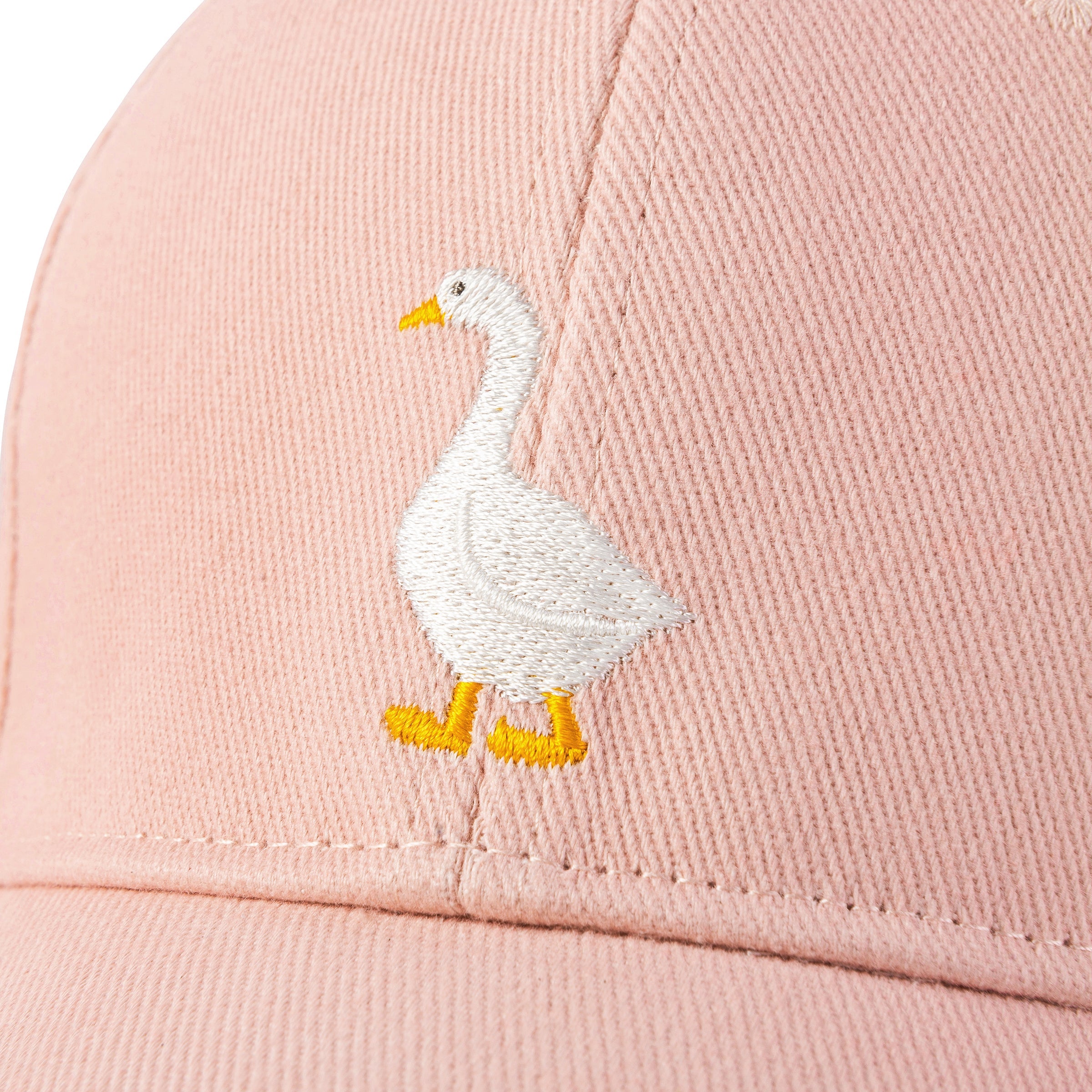 Pastel Pink Baseball Cap For Baby / Toddler 1-3, Girl Cotton Summer Hat