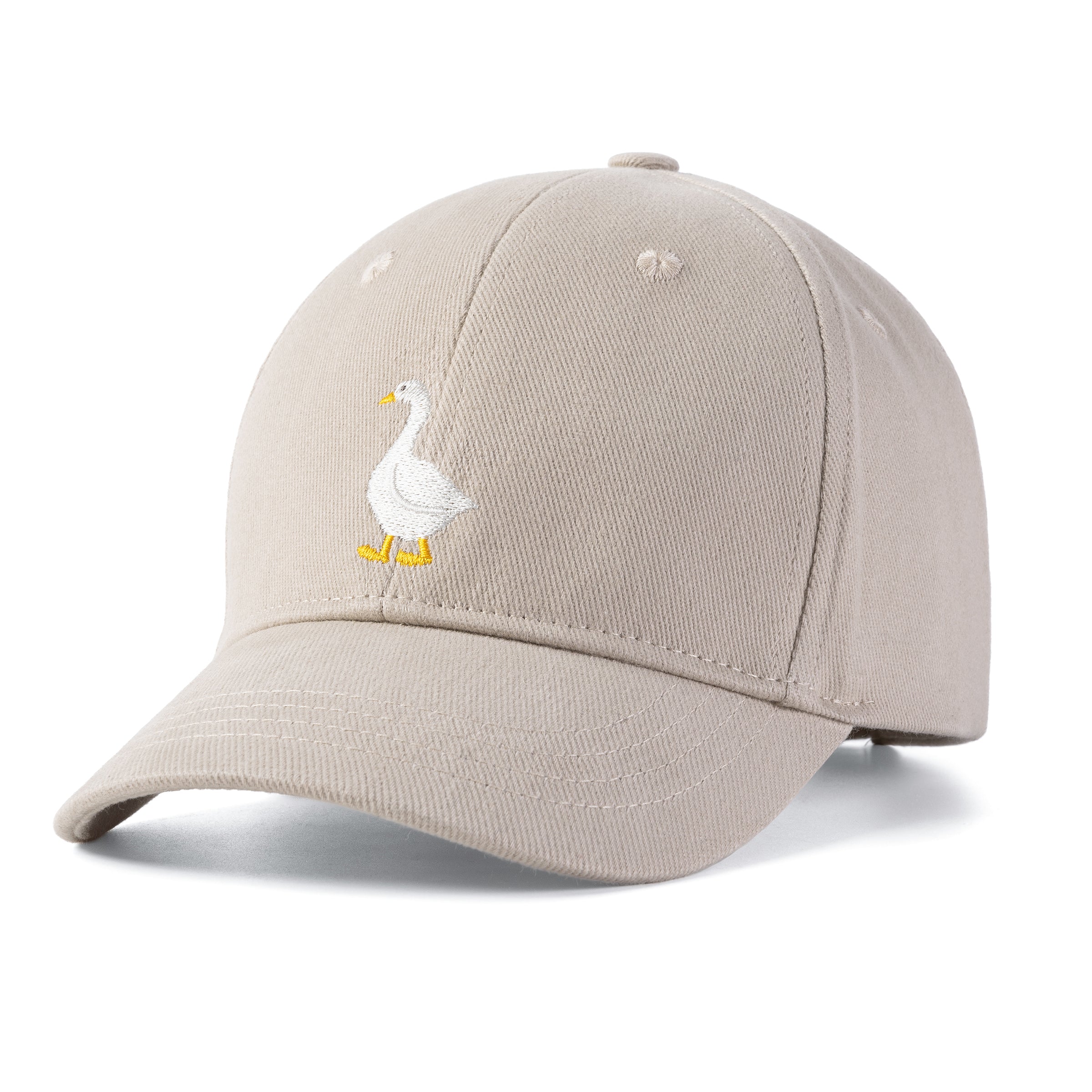 Natural Baseball Cap For Baby / Toddler 1-3, Gender- Neutral Cotton Kids Summer Hat