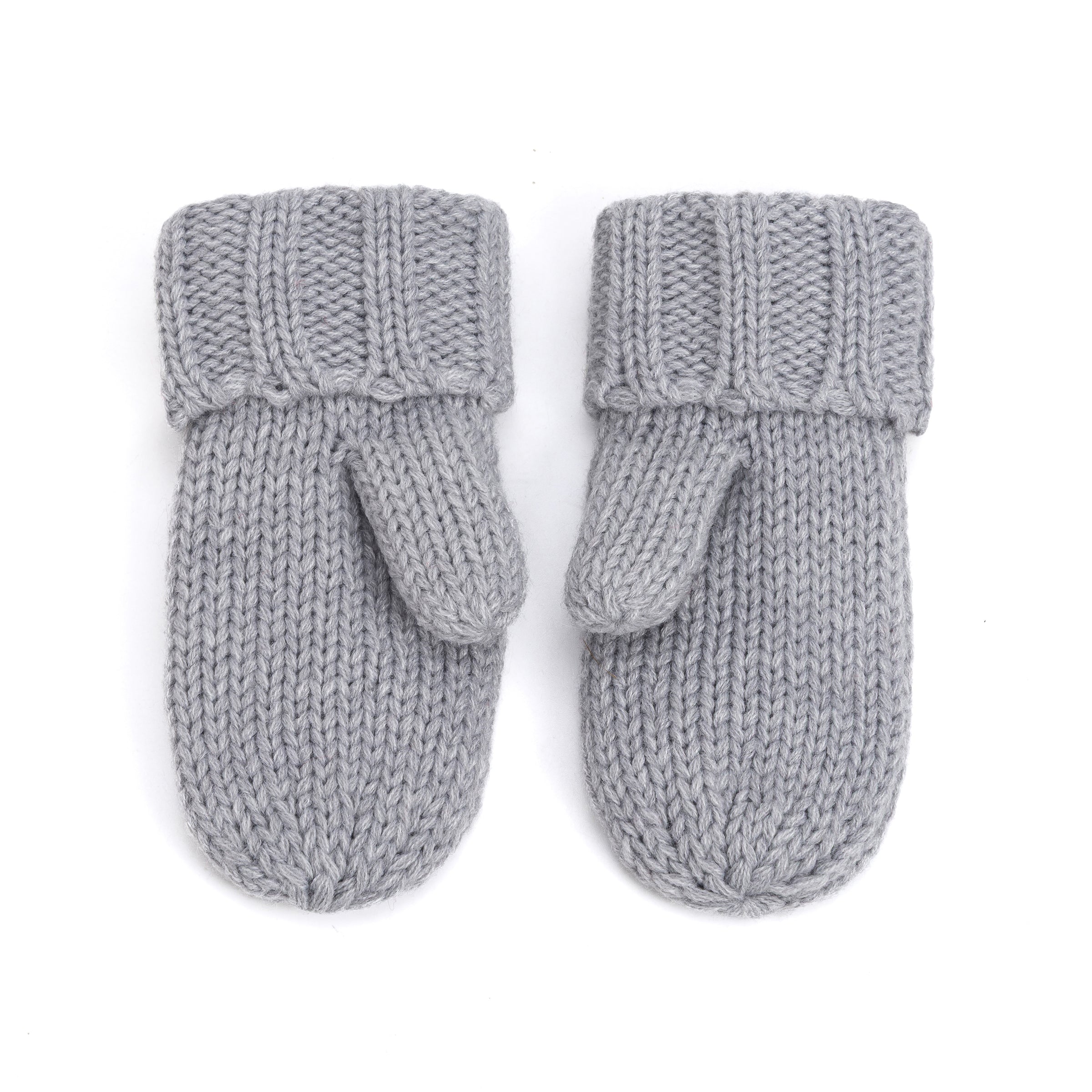 Kids Knitted Mittens With Fleece-lined Interior - Cold Weather Basics - Boys 1-12 Y