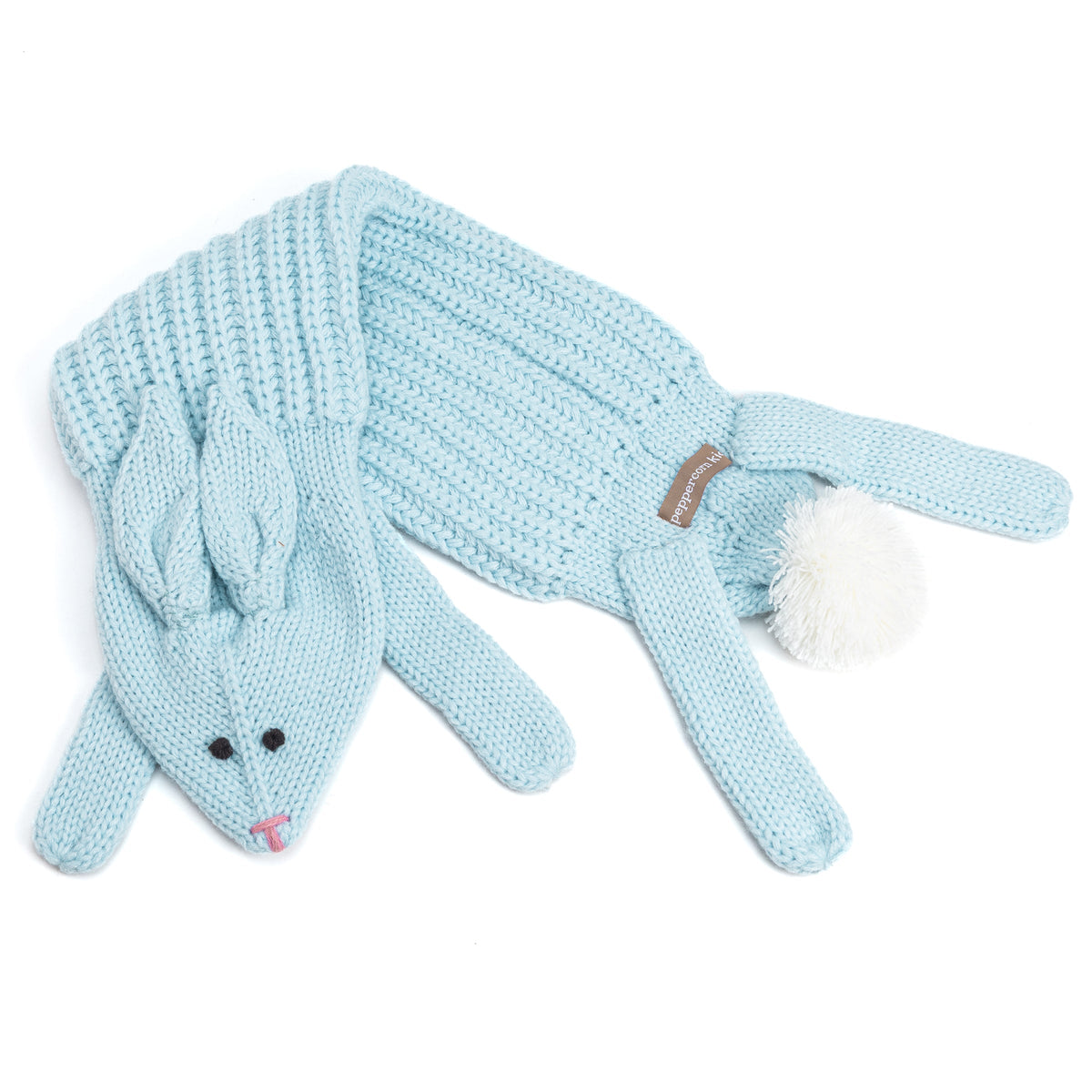 Girls Bunny Rabbit Neck Scarf- (children Age 4/5-12yr) Premium Quality, Novelty Design