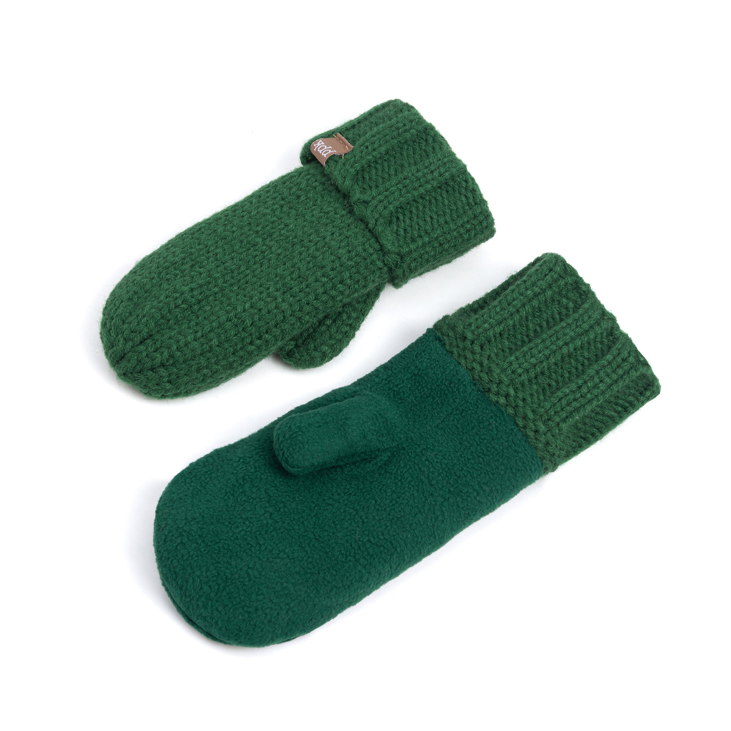 Kids Knitted Mittens With Fleece-lined Interior - Cold Weather Basics - Boys 1-12 Y
