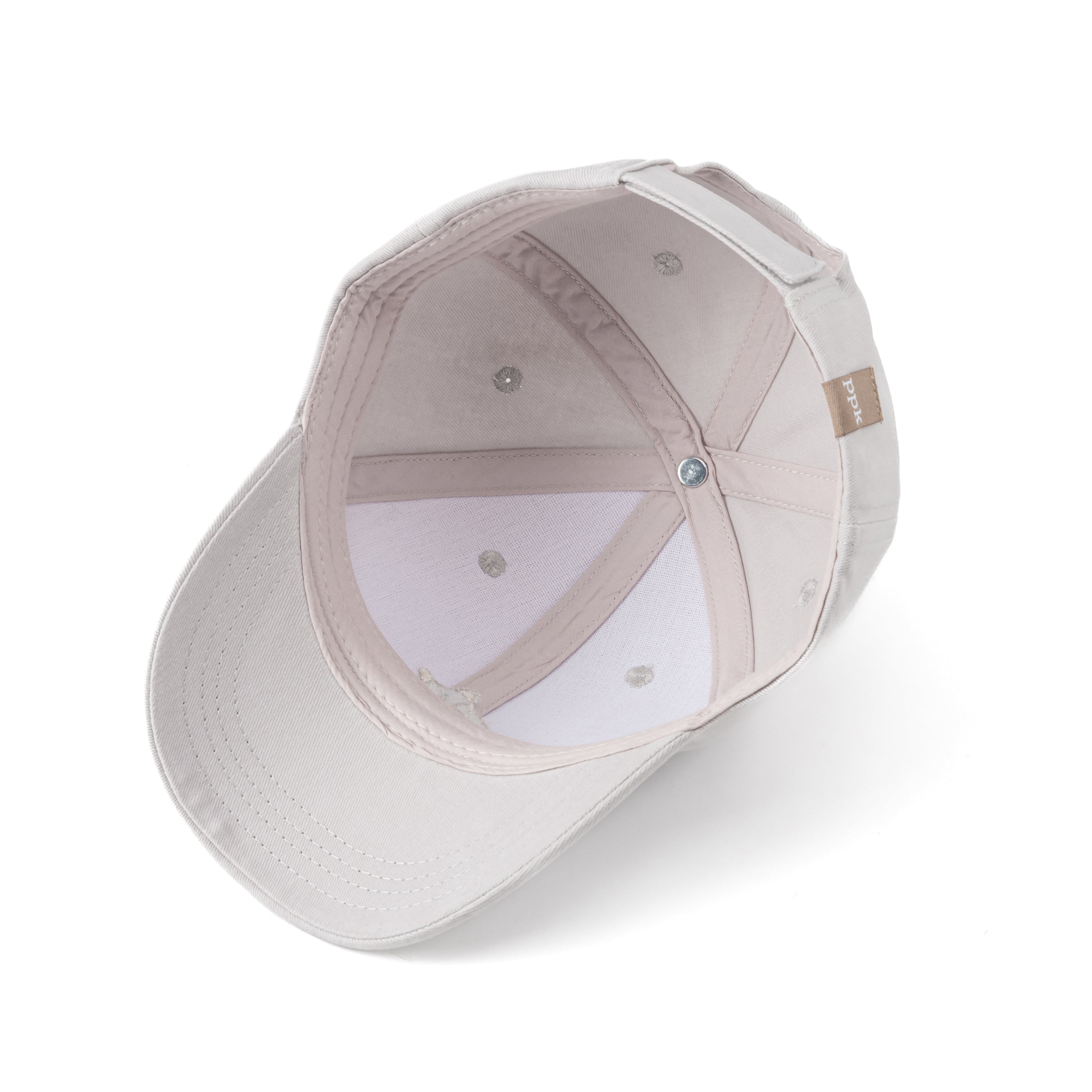 Kids Gray Baseball Cap With Little Fox Embroidery (age 3-6/7y) Unisex