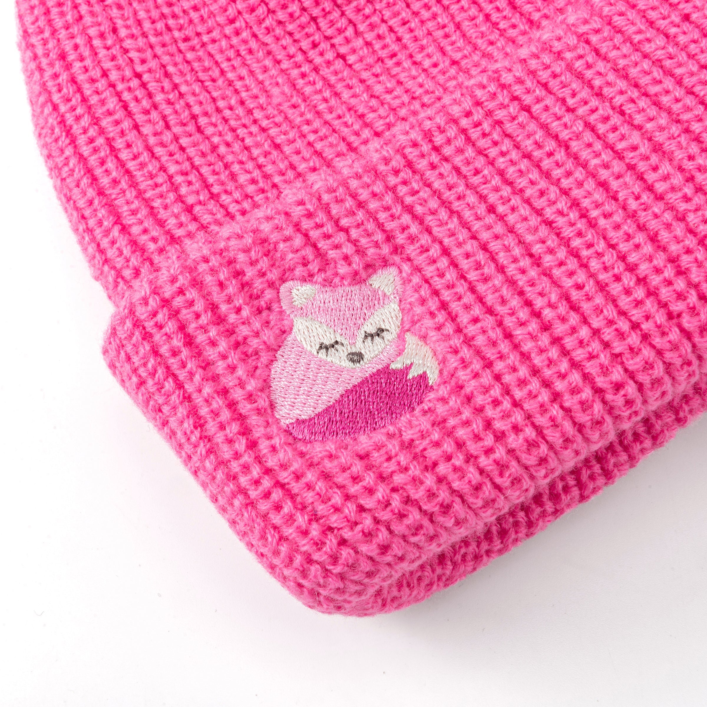 Girls Purple Beanie For Ages 3 To 10 Years, Premium Quality Winter Essential