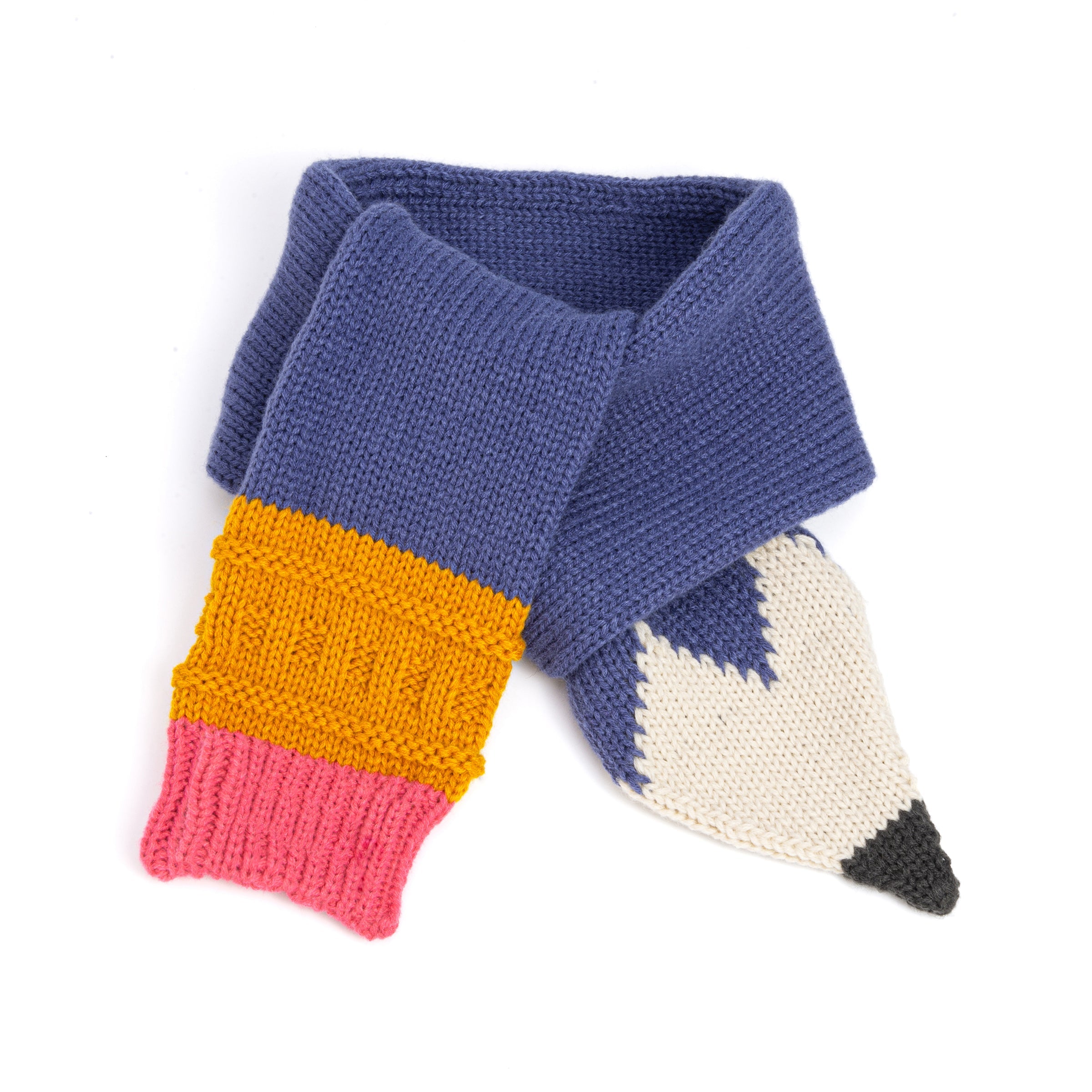 Children's Soft Warm Double -knit Scarf - Pencil- Shaped (kids Age 3-8 Years, Unisex)