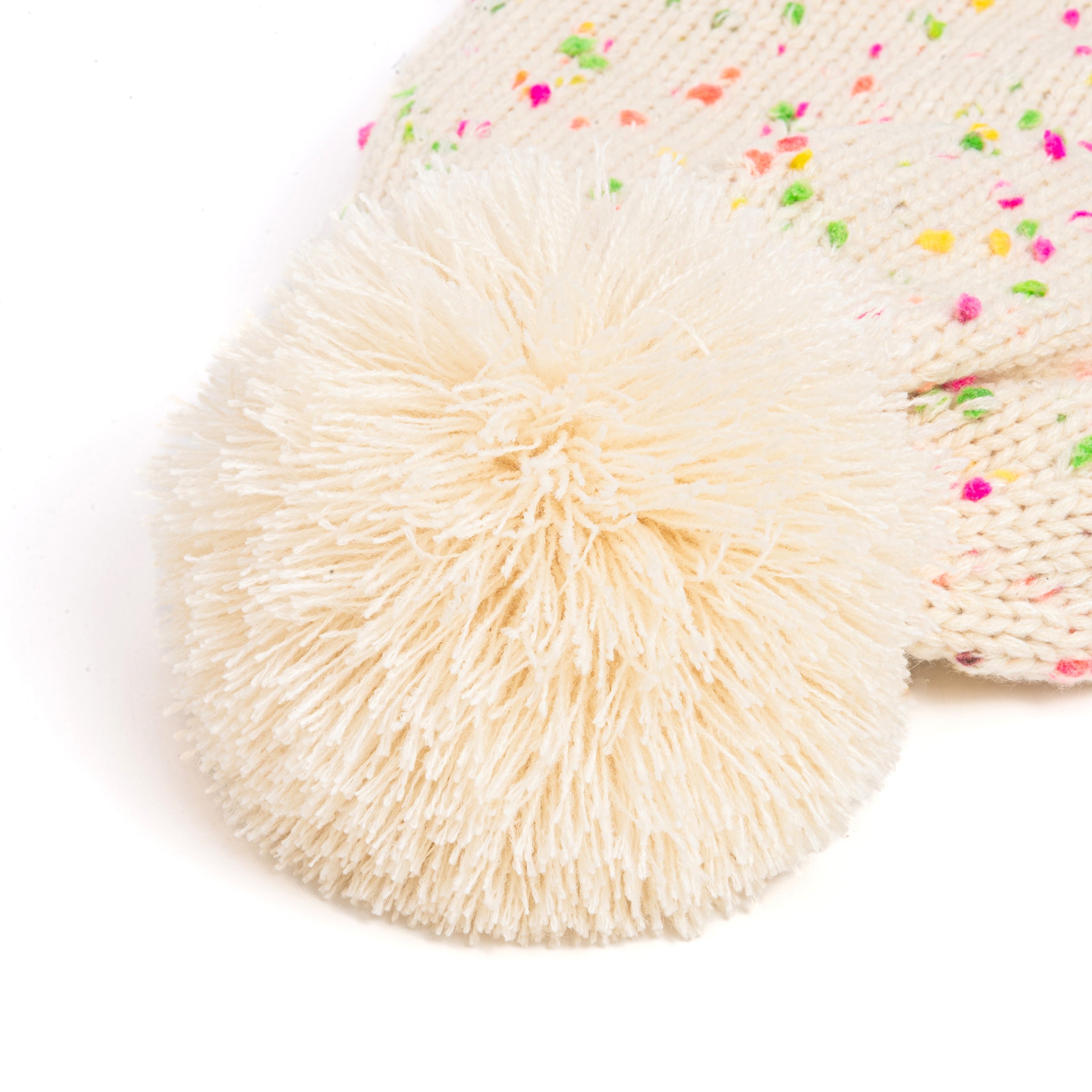 Girls Warm Knit Earflap Hat, Fleece Lined Cold-weather Essential For Kids 1-12 Years