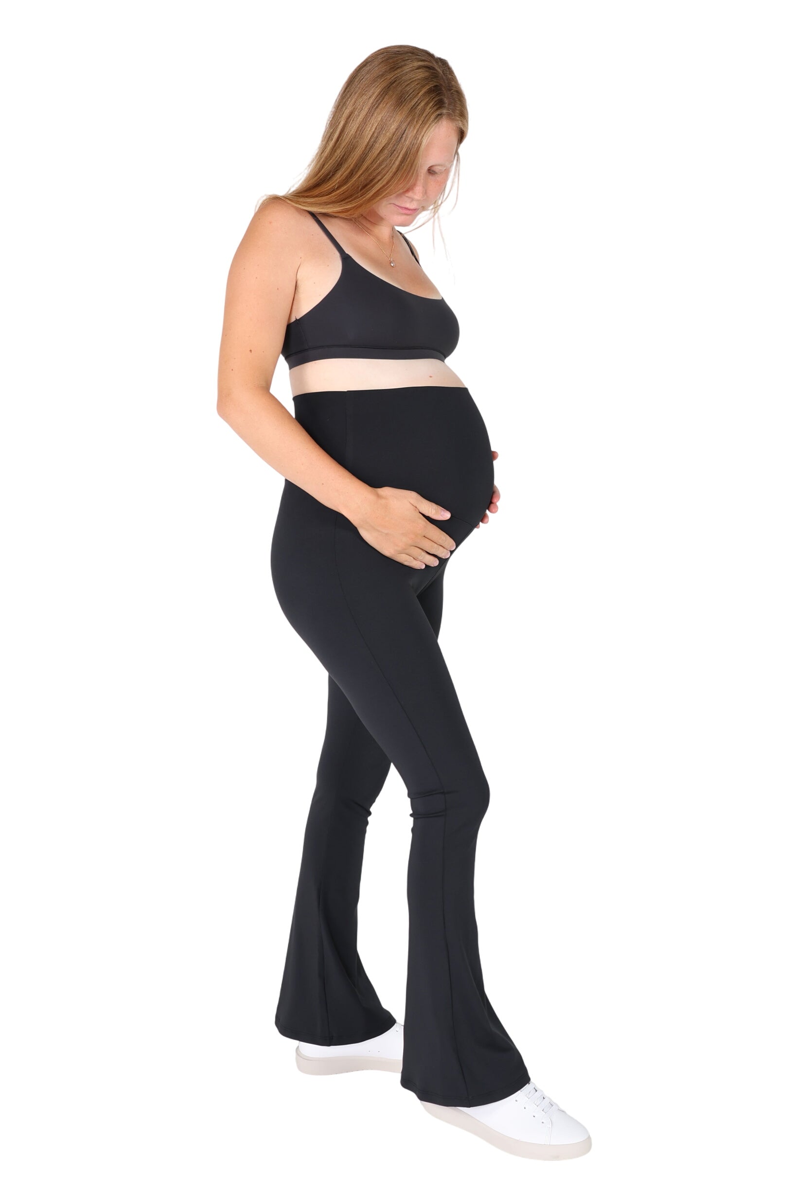 Vaalia™ Everyday Comfort Hi-rise Maternity Flare Legging