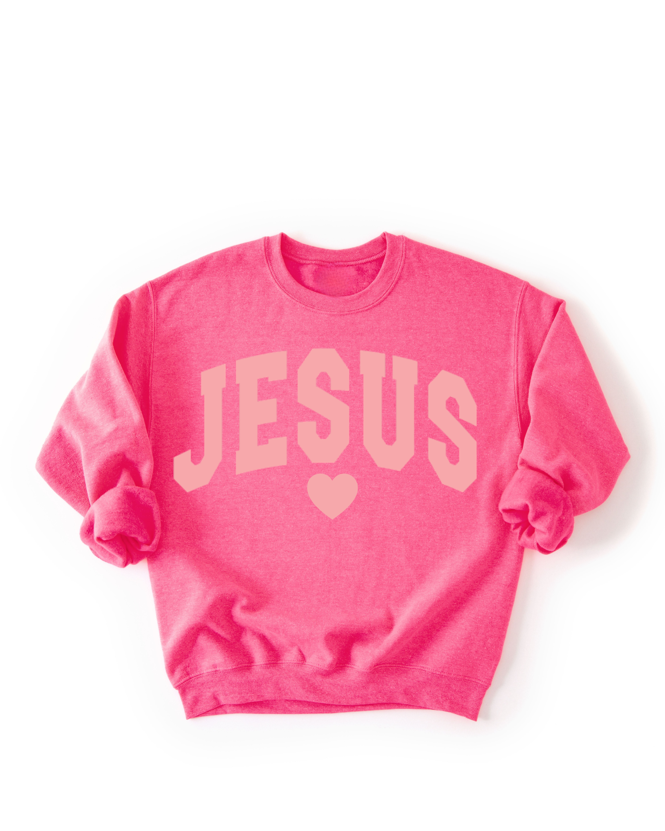 Jesus Varsity Sweatshirt - Valentine's Day Edition