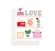 Valentine's Day Shelfie