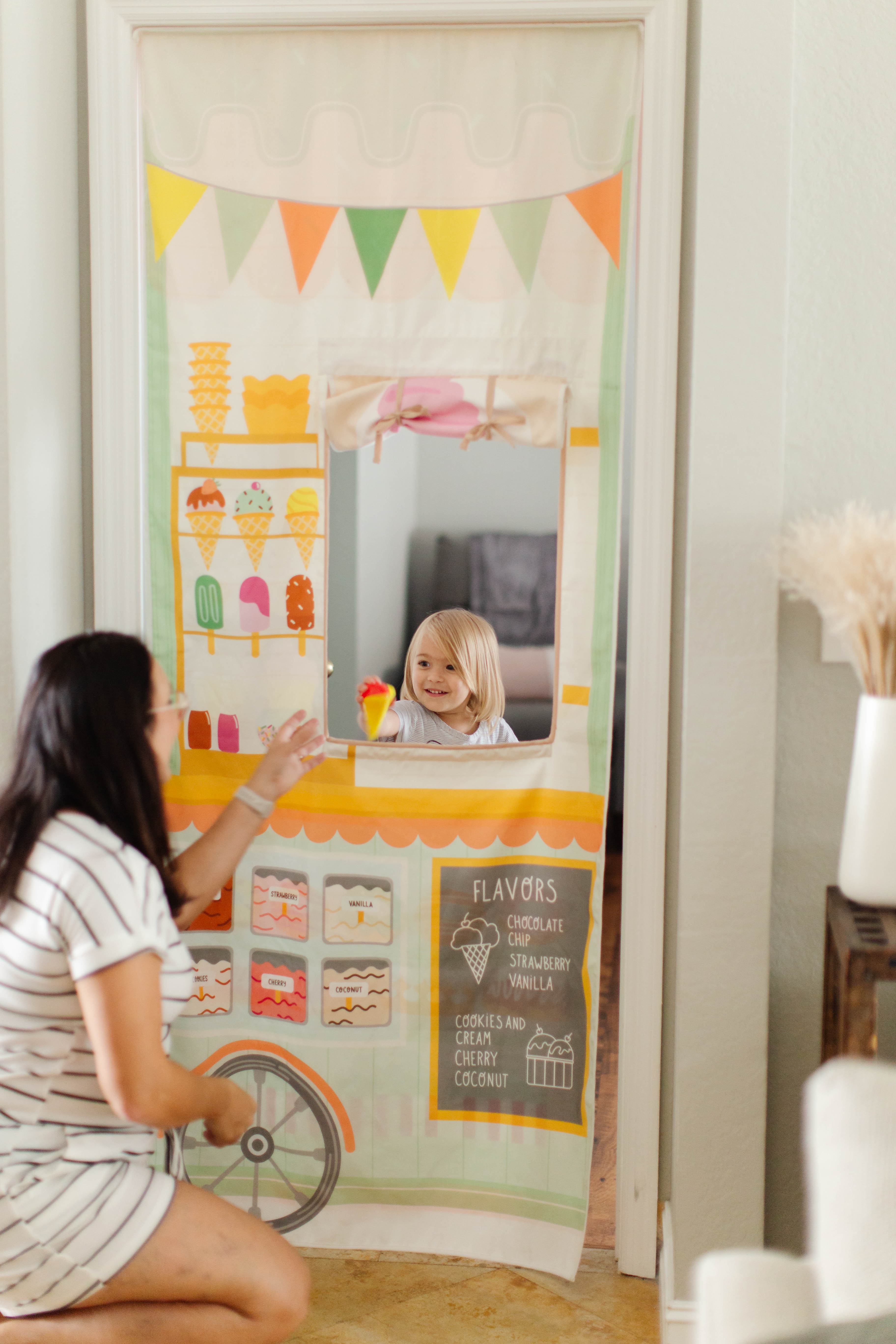 Ice Cream & Coffee Shop Storefront