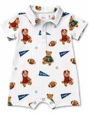 Varsity Bears Polo Shorty One-piece