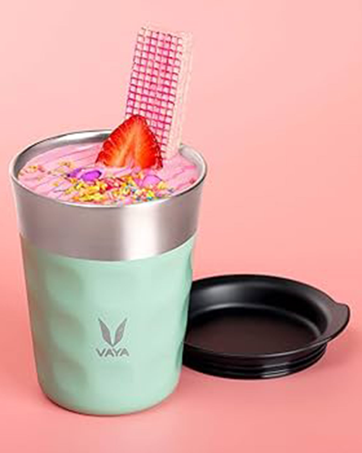 Vaya Pop Cup - 8.5 Fl.oz - Cool Cyan