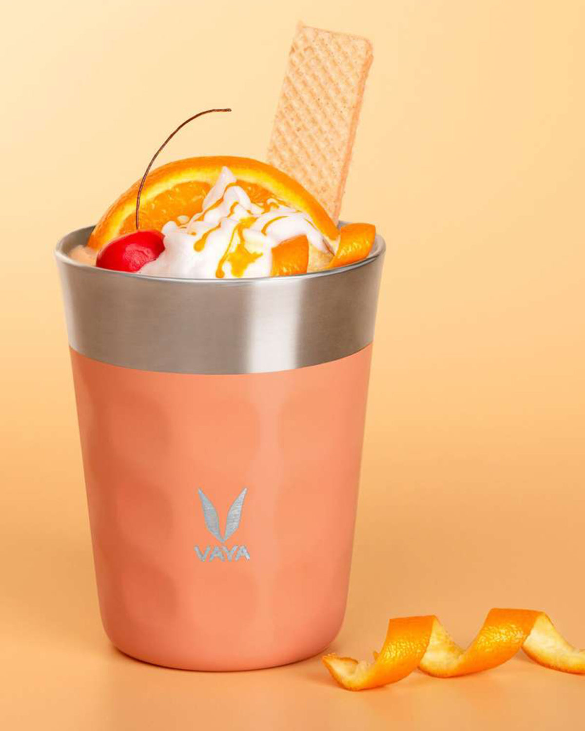 Vaya Pop Cup - 8.5 Fl.oz - Coral Crush