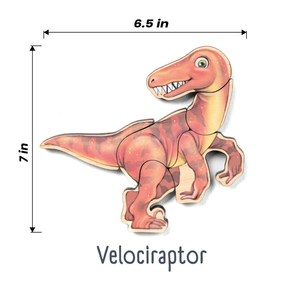 Choose Your Favorite Dinosaur Magnetic Wooden Puzzles | Made In The Usa 🇺🇸