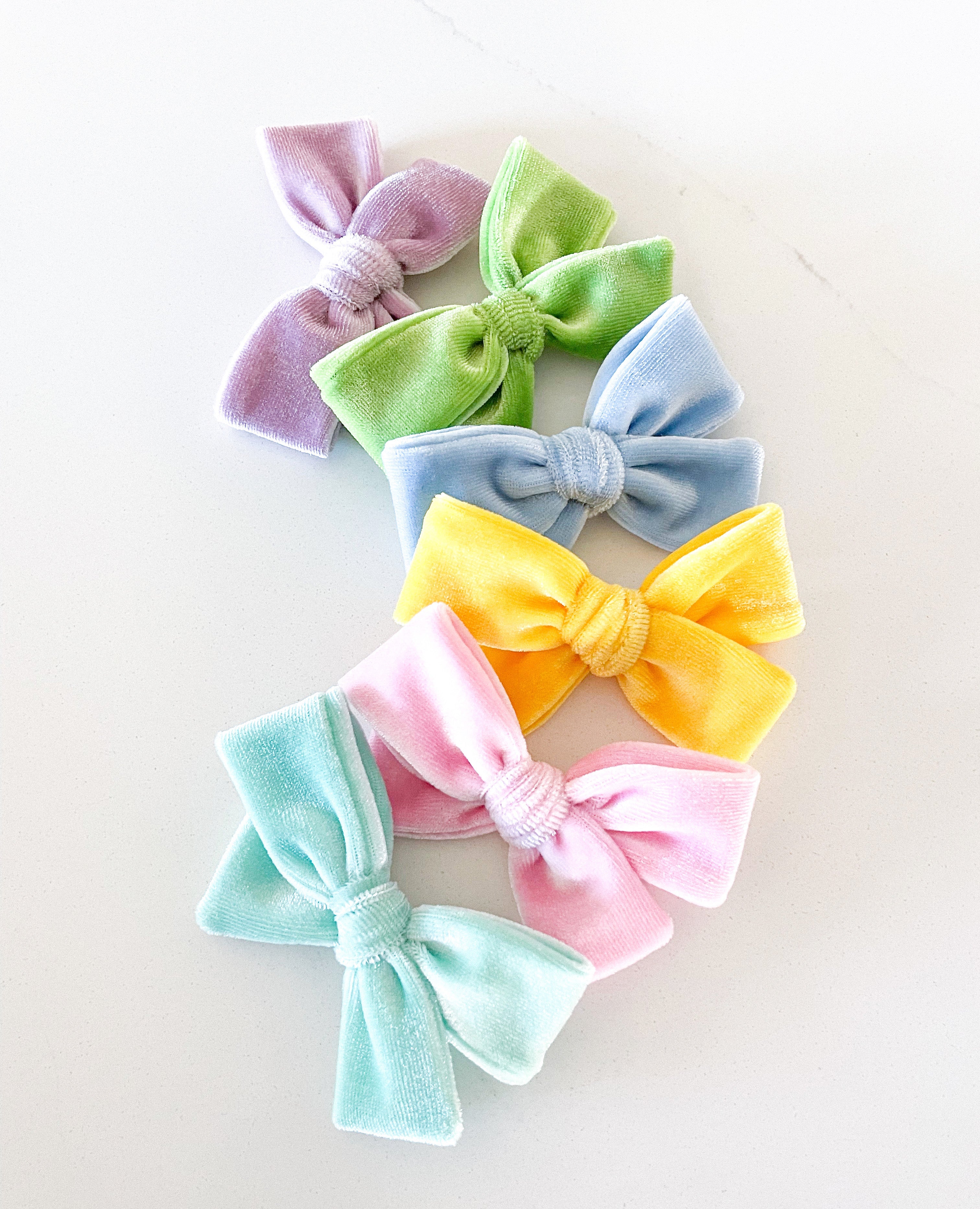 Light Pink Velvet Pinwheel