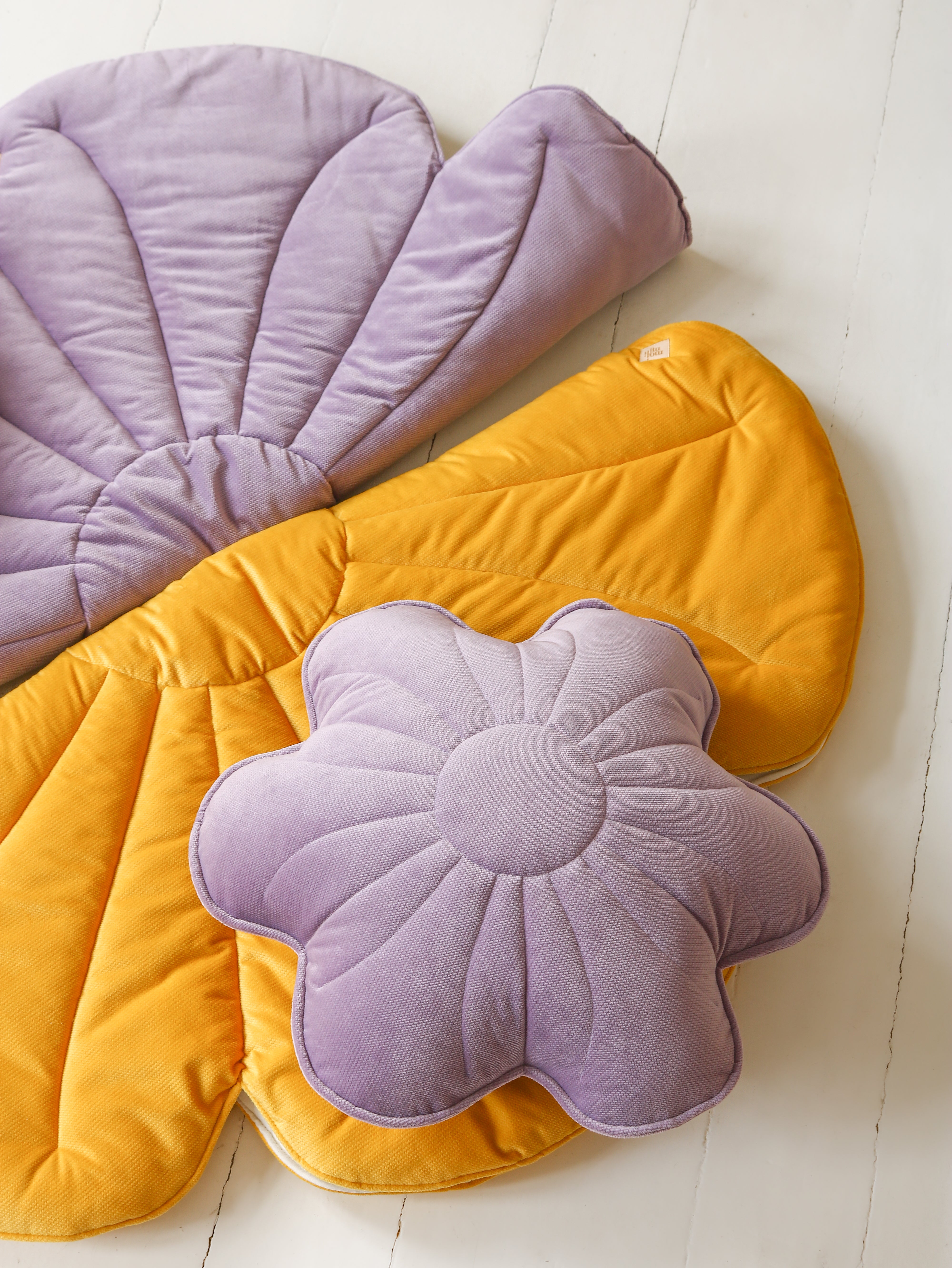 Velvet Violet - Flower Pillow