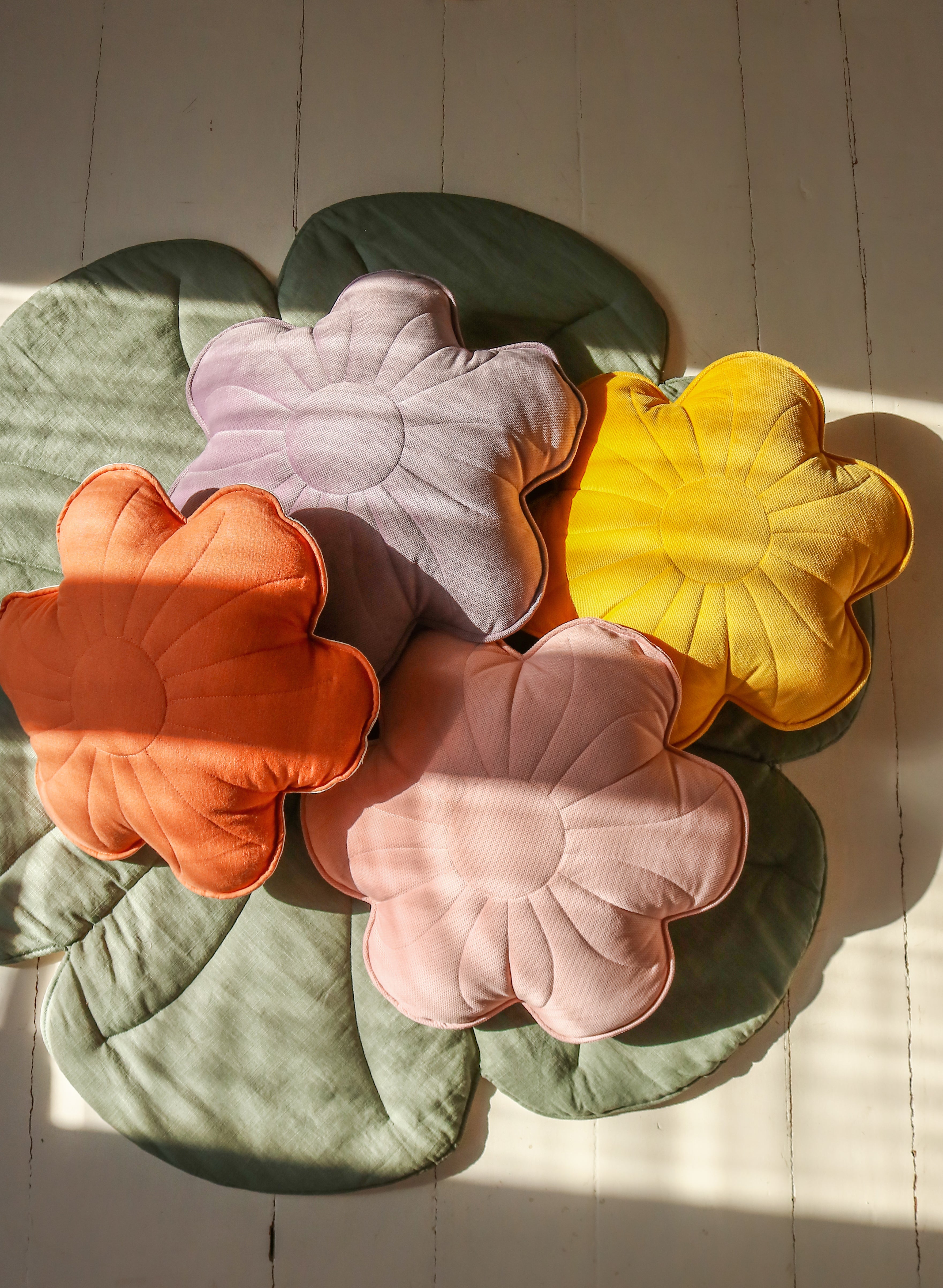 Velvet Violet - Flower Pillow