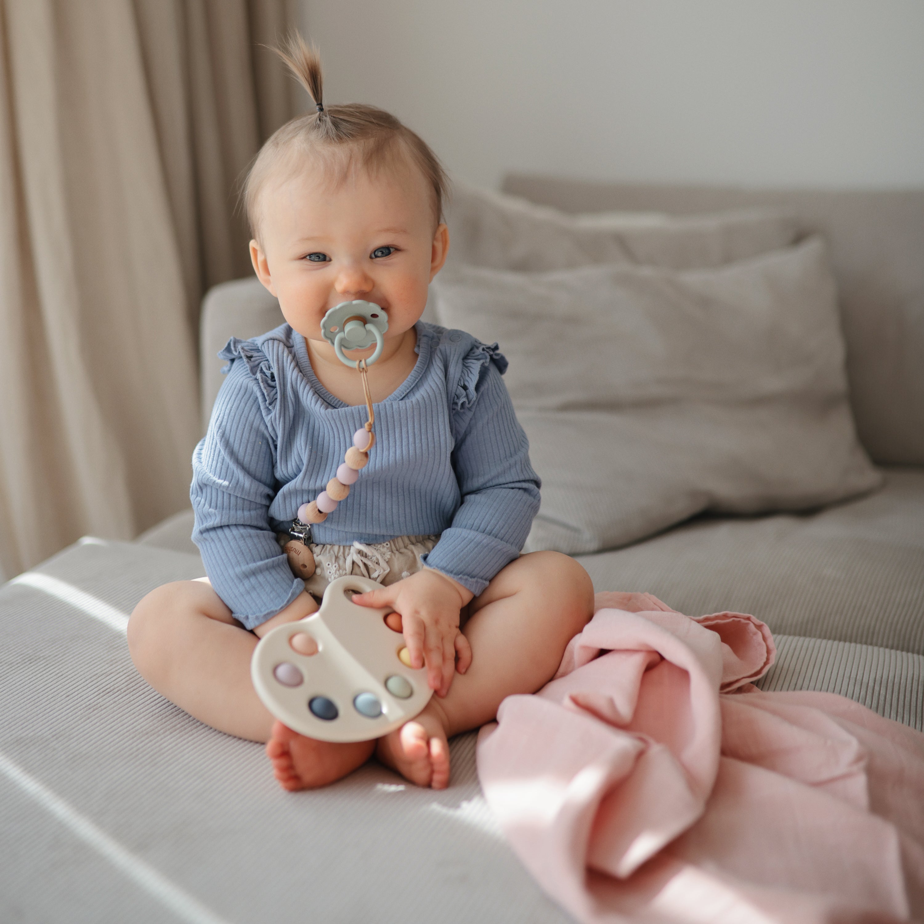Organic Cotton Muslin Cloths 3-pack