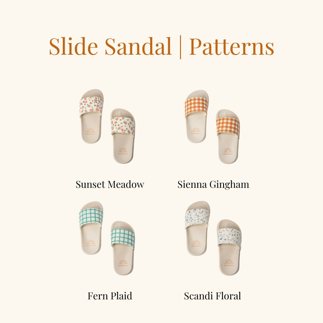 Slide Sandal | Scandi Floral