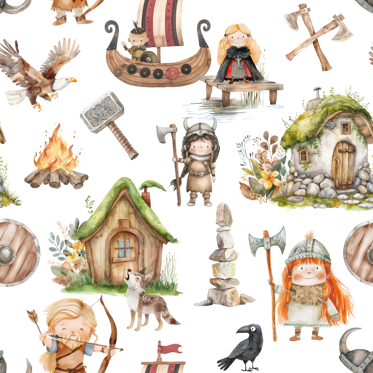 Baby & Toddler Minky Blanket - Vikings