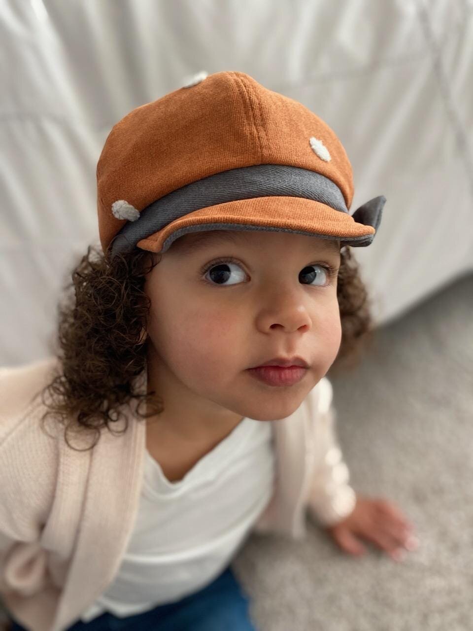 Classic French Beret For Toddlers – Stylish Kids Fashion Hat With Breathable Elastic Stretch