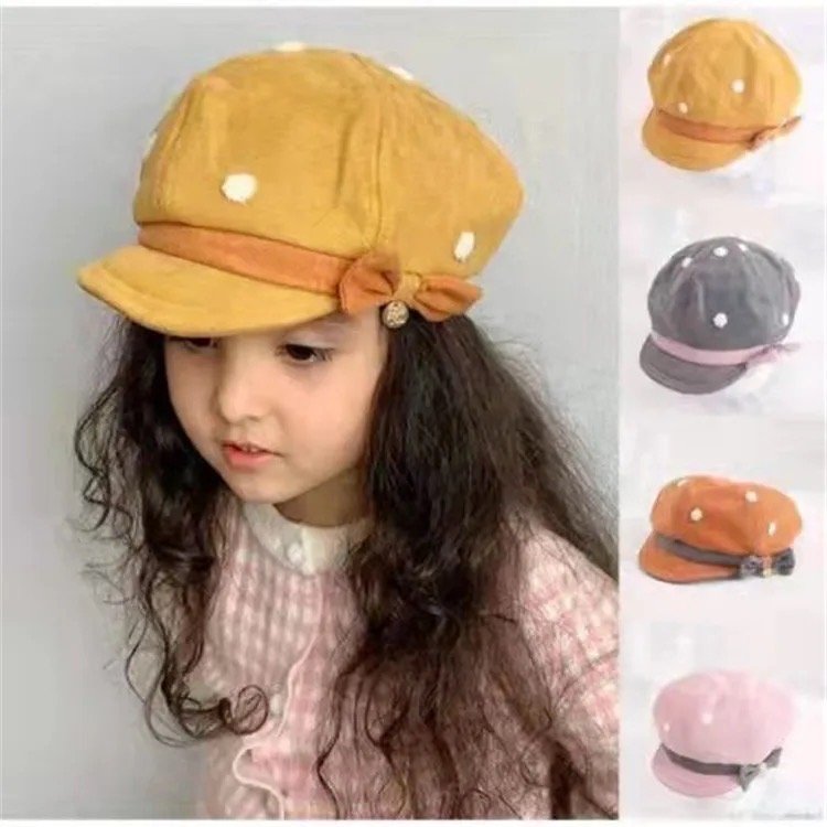 Classic French Beret For Toddlers – Stylish Kids Fashion Hat With Breathable Elastic Stretch