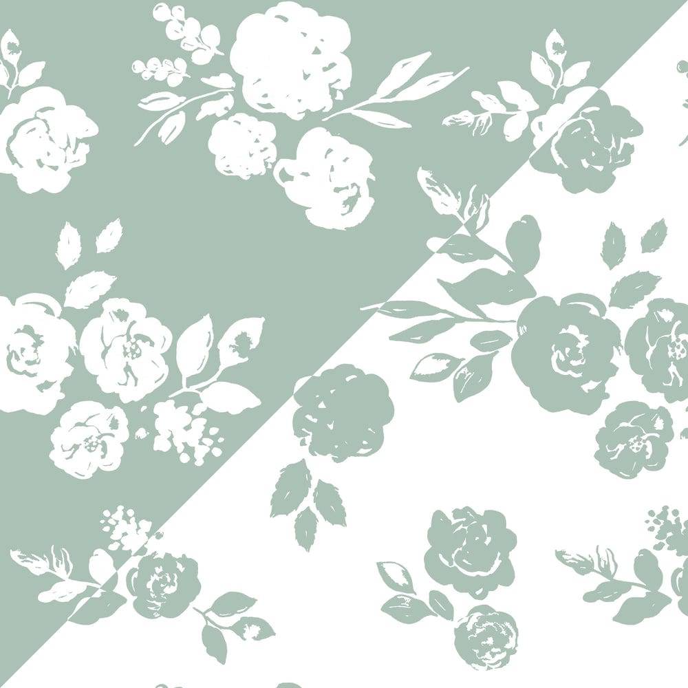 Muslin Swaddle Blanket Set Premium Cotton Vintage Floral + Modern Floral