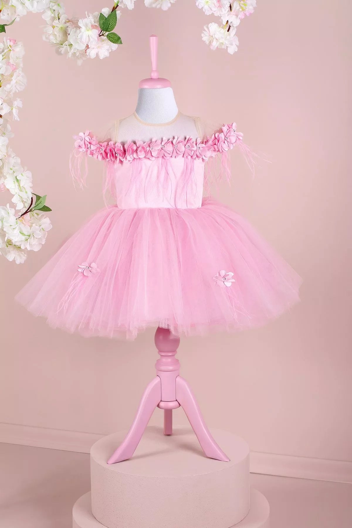 Violet Pink Party Dress