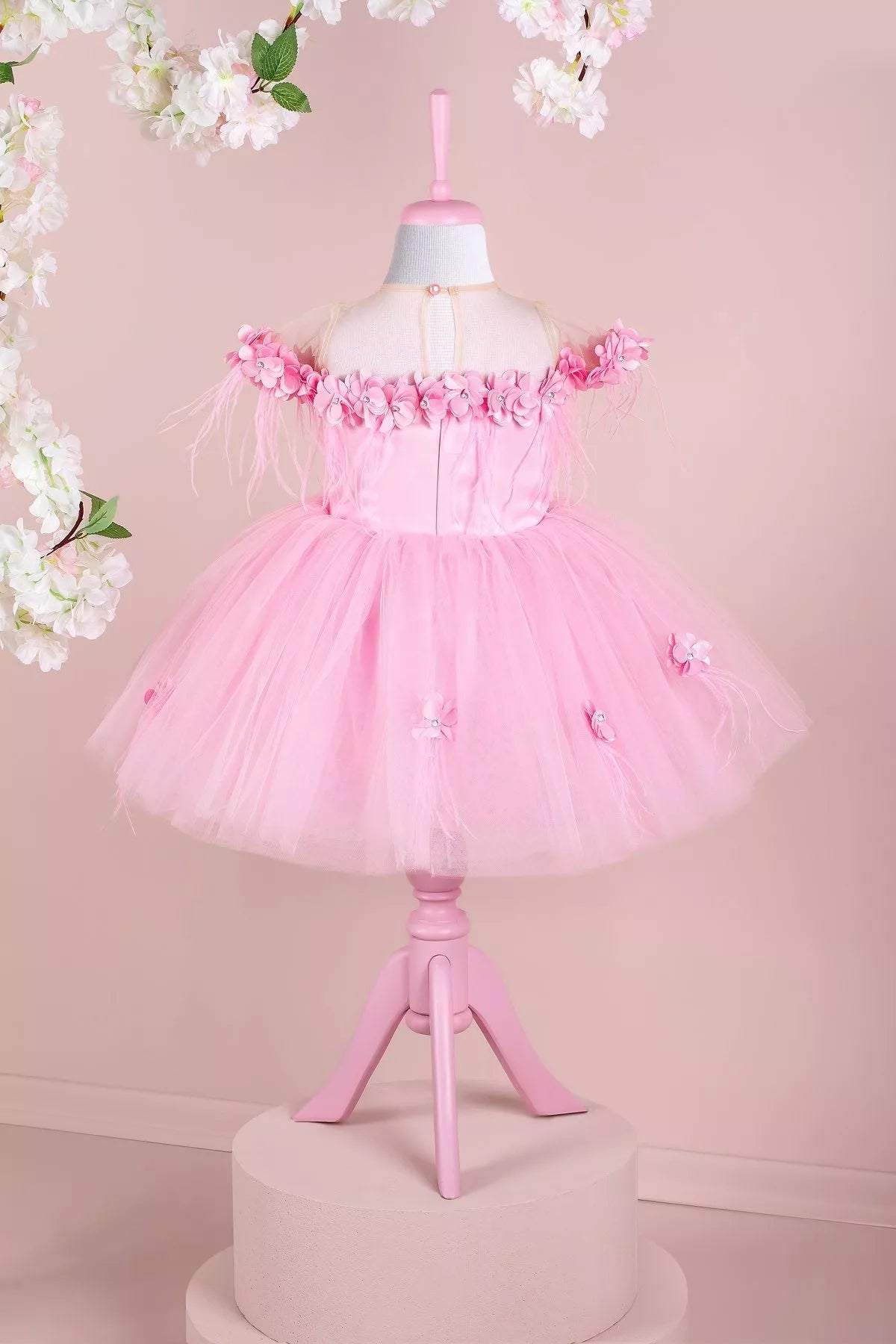 Violet Pink Party Dress