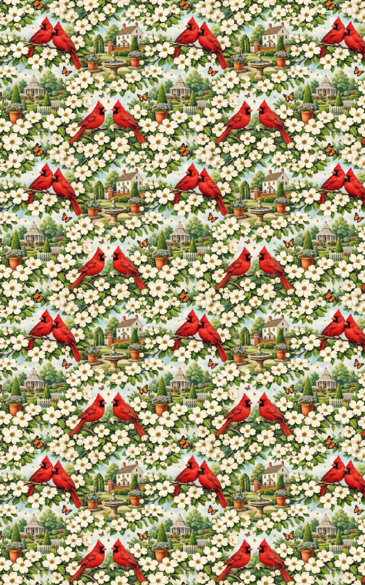 Virginia Flora & Fauna Wrapping Paper