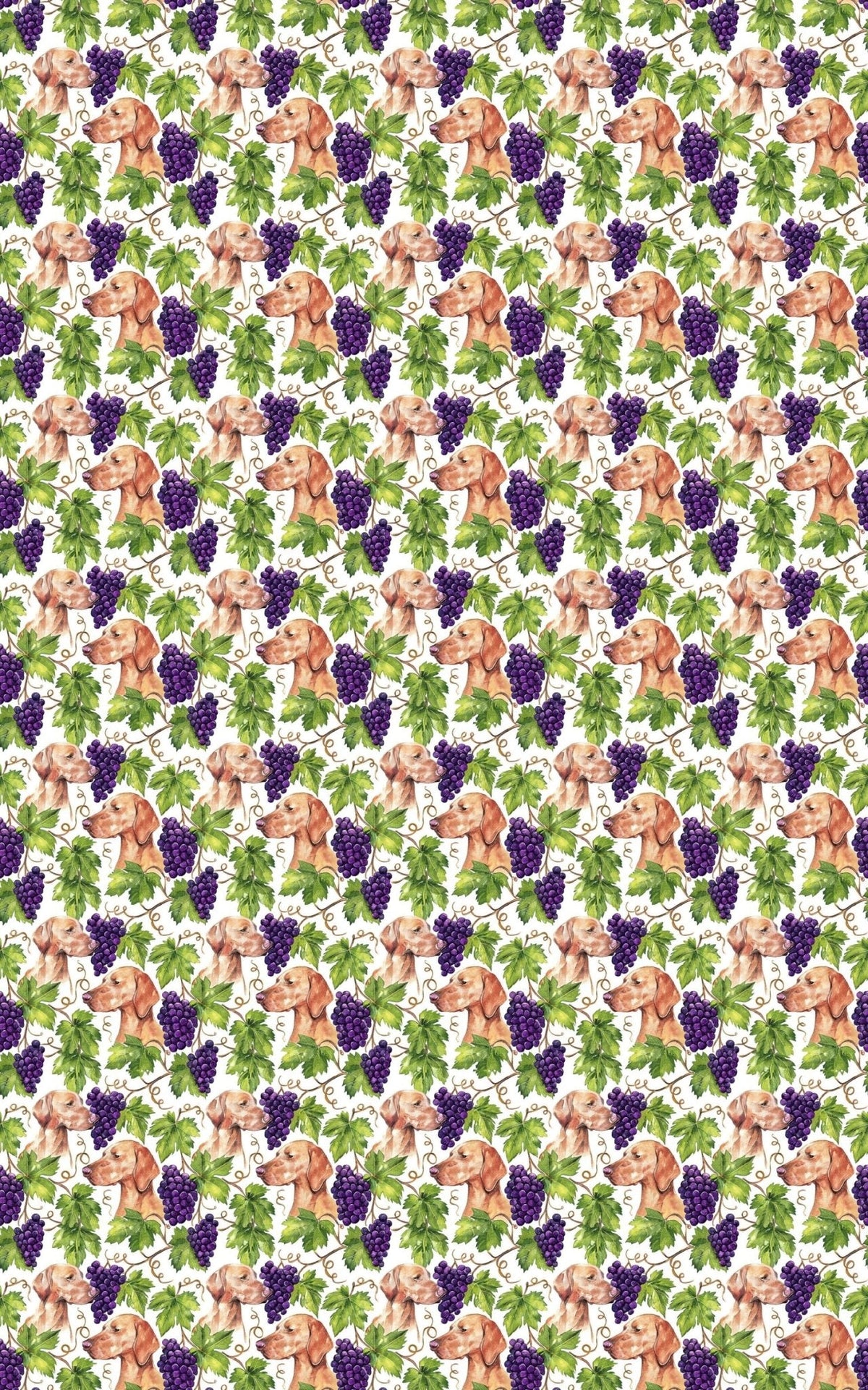 Vizsla Vineyard Wrapping Paper
