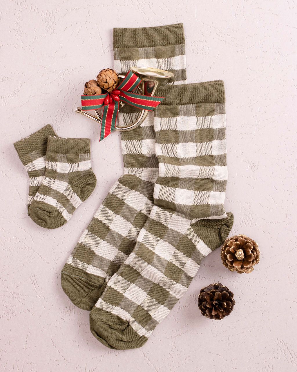 Buffalo Check Adult: Olive
