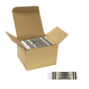 80-pack White Crayons Bulk – Standard Size, Non-toxic, Classroom & Art Supply