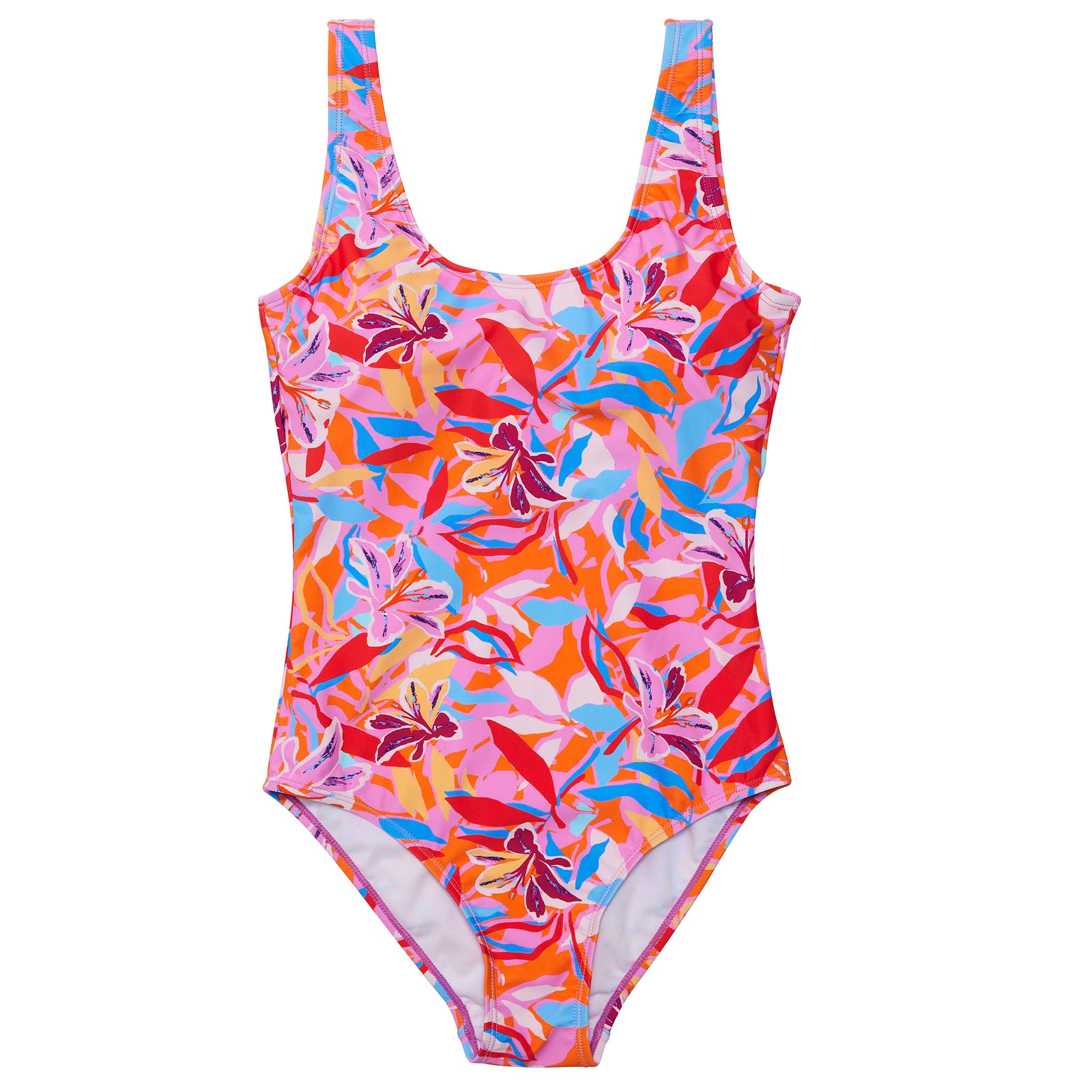 Blooming Sunset Sustainable Swimsuit Womens