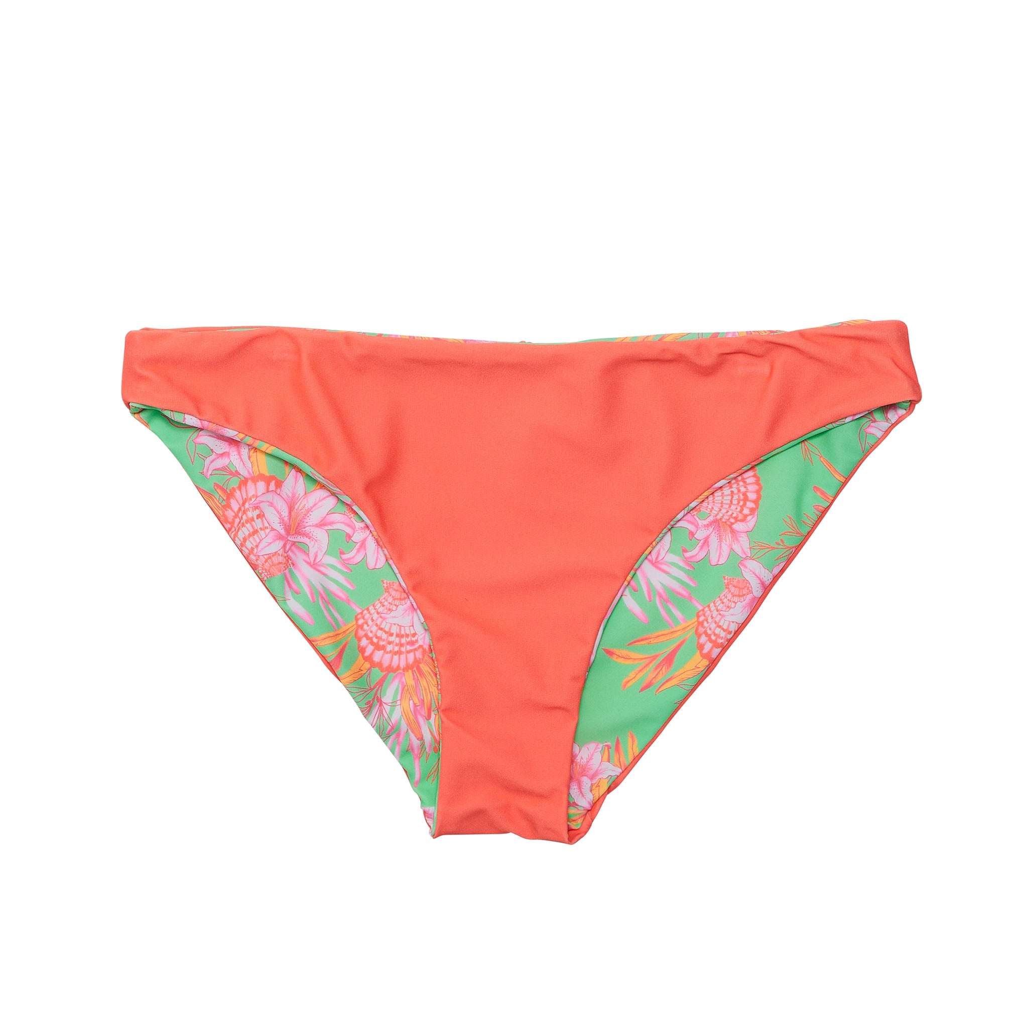 Coastal Shells Sustainable Bikini Bottom Womens