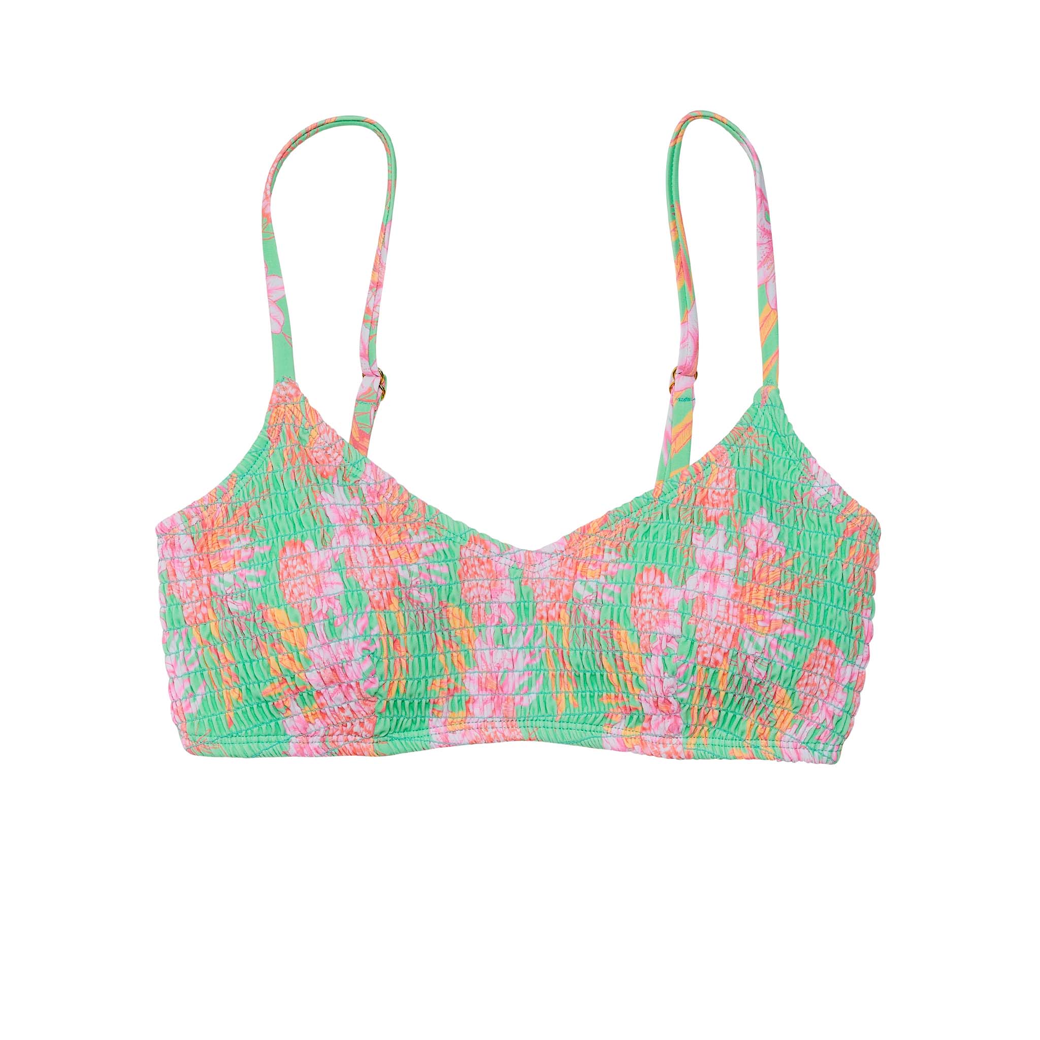 Coastal Shells Sustainable Bikini Top Womens