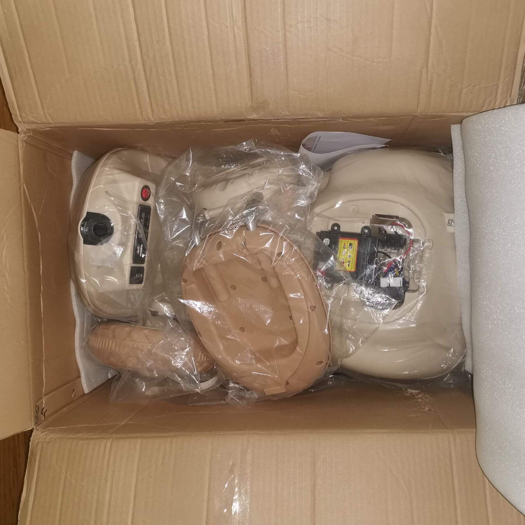 Toyrides Elite 12v Kids Ride On Electric Motorcycle, 1-3 Years, Beige (open Box)