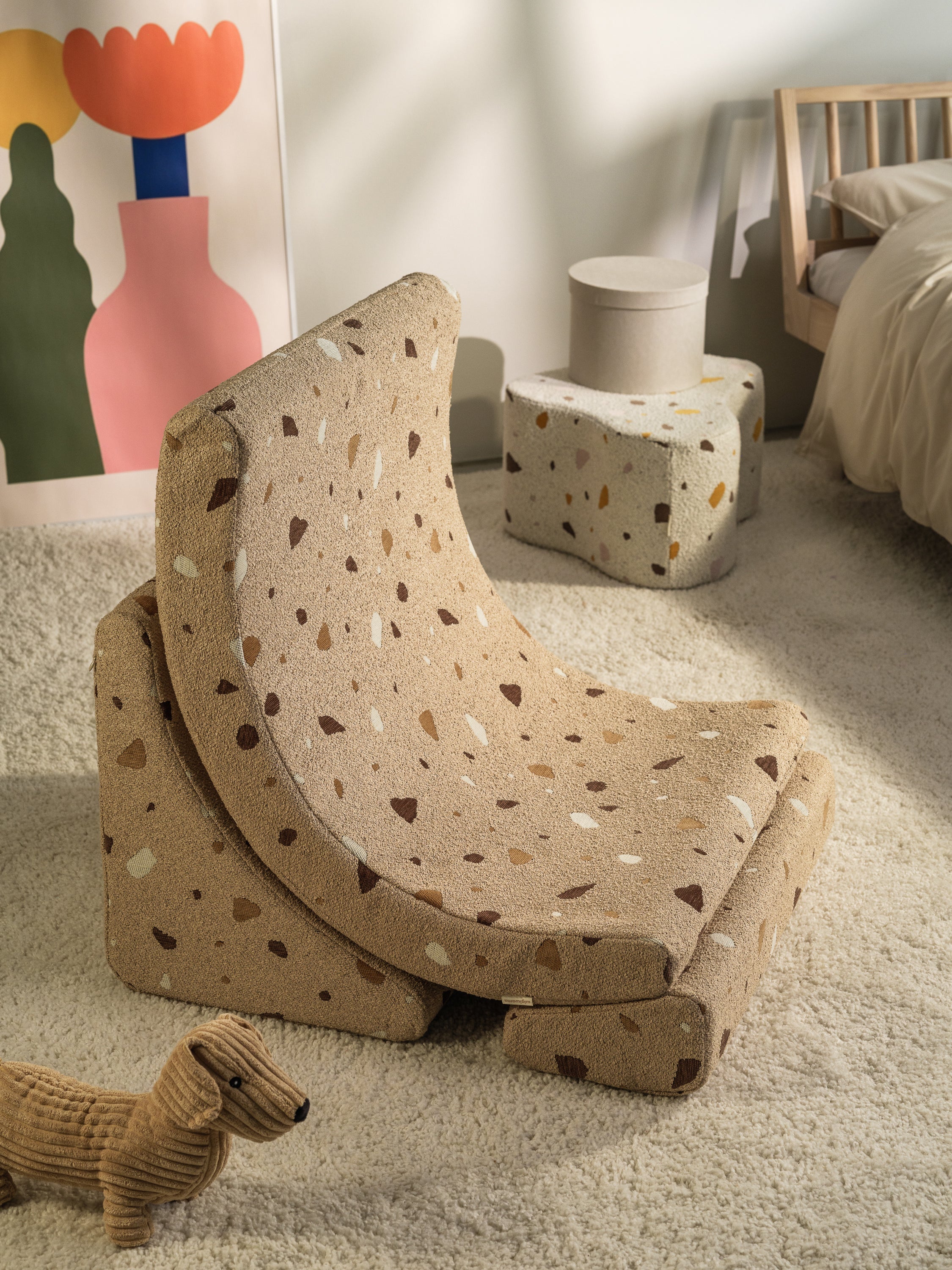 Terrazzo Sand Moon Chair