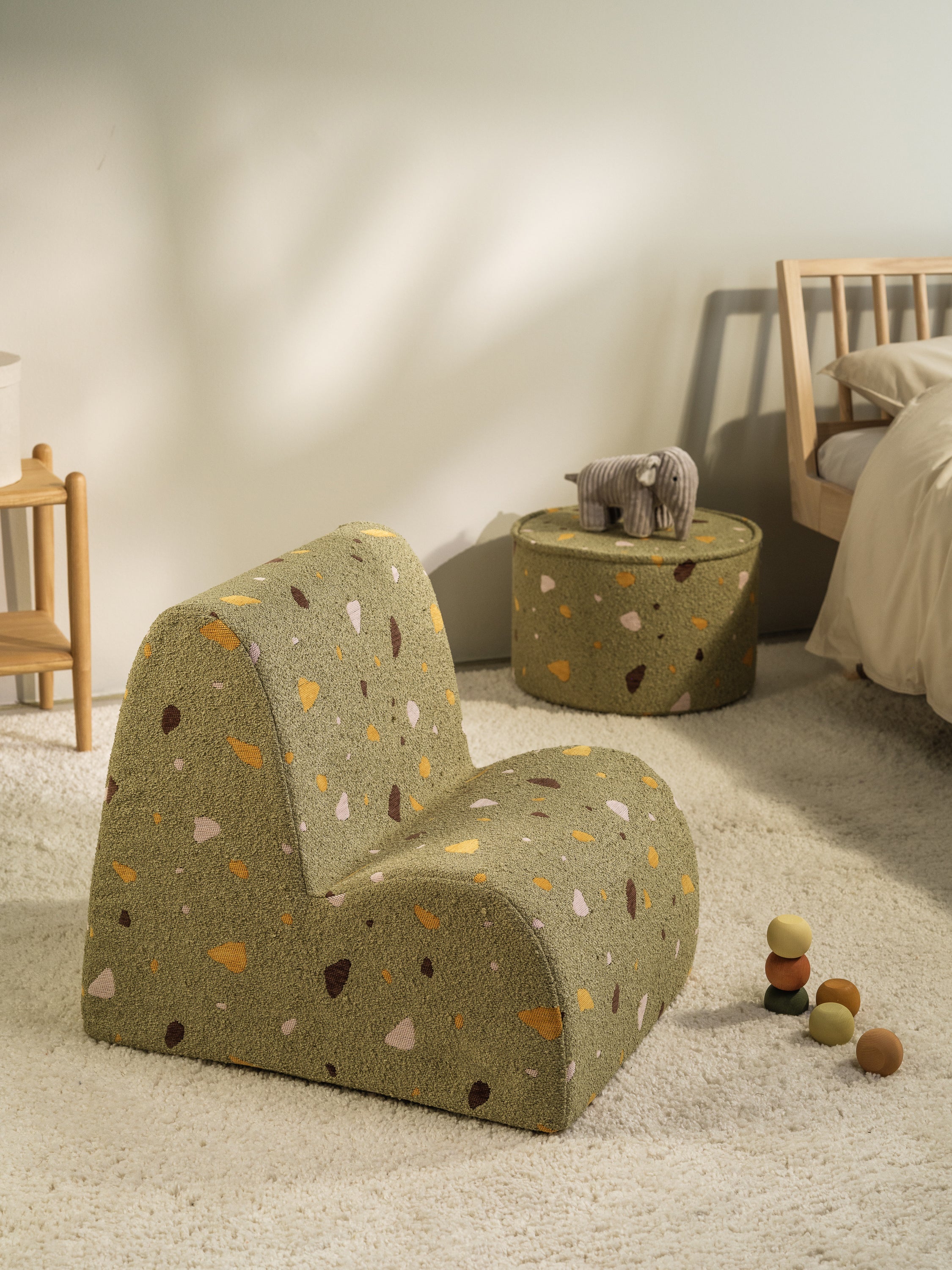 Terrazzo Moss Cloud Chair