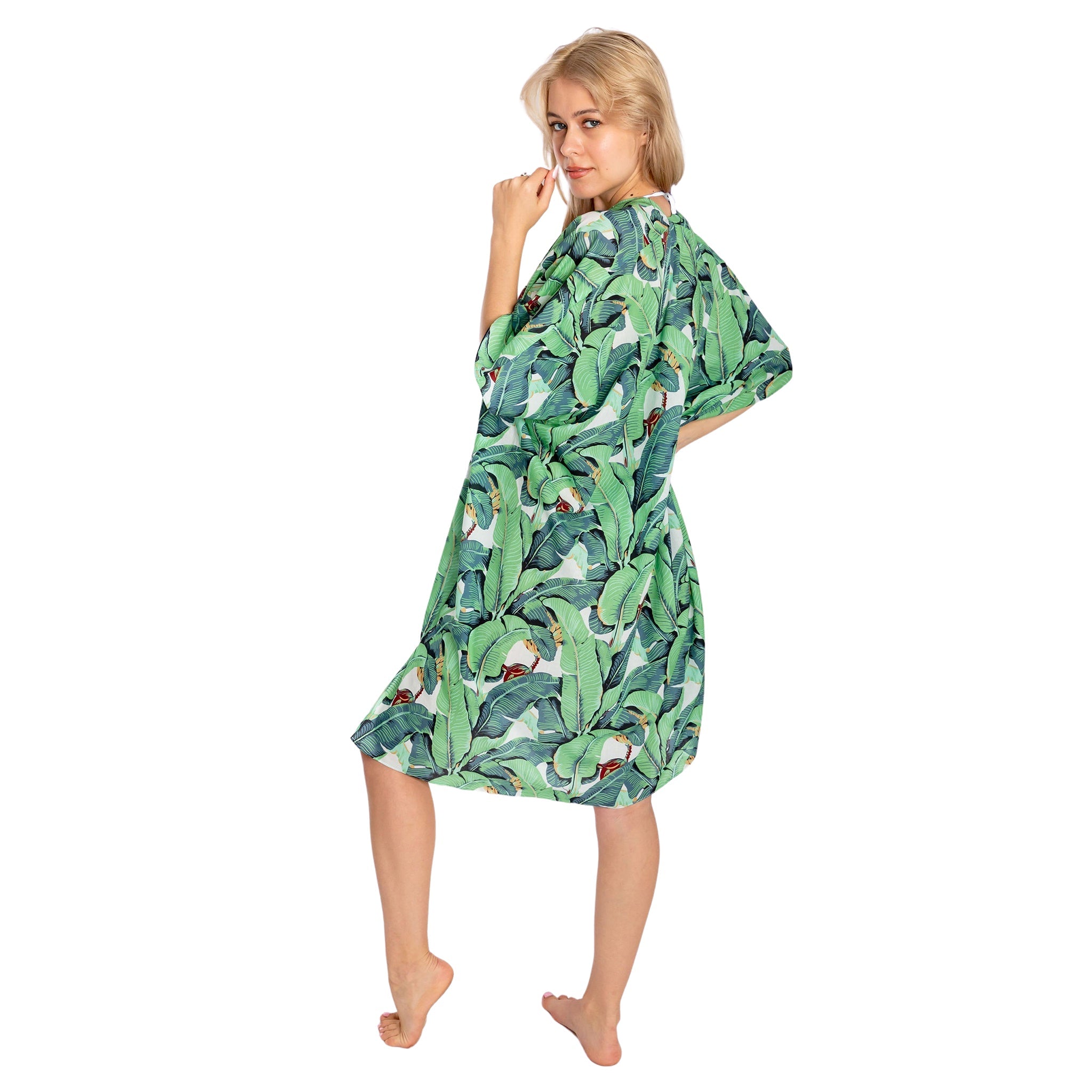 Women's Green Martinique® Banana Leaf Cover Up