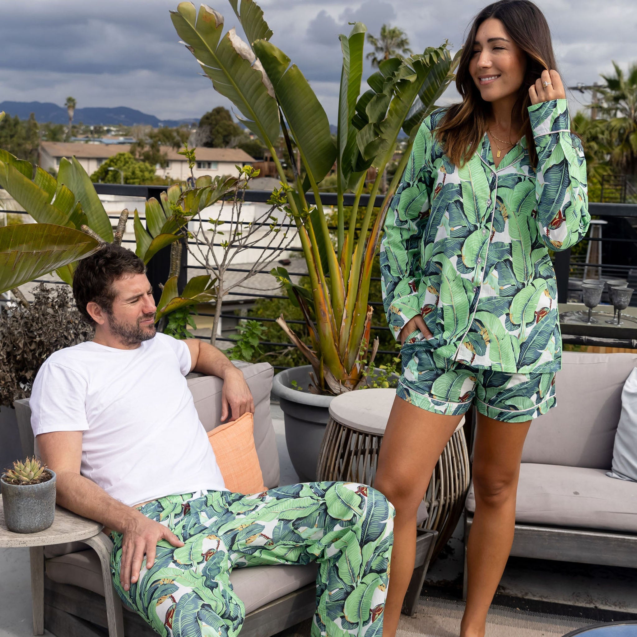 Men's Martinique® Banana Leaf Pj Pants
