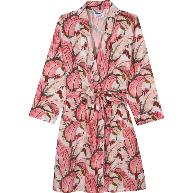 Women's Pink Martinique® Banana Leaf Robe