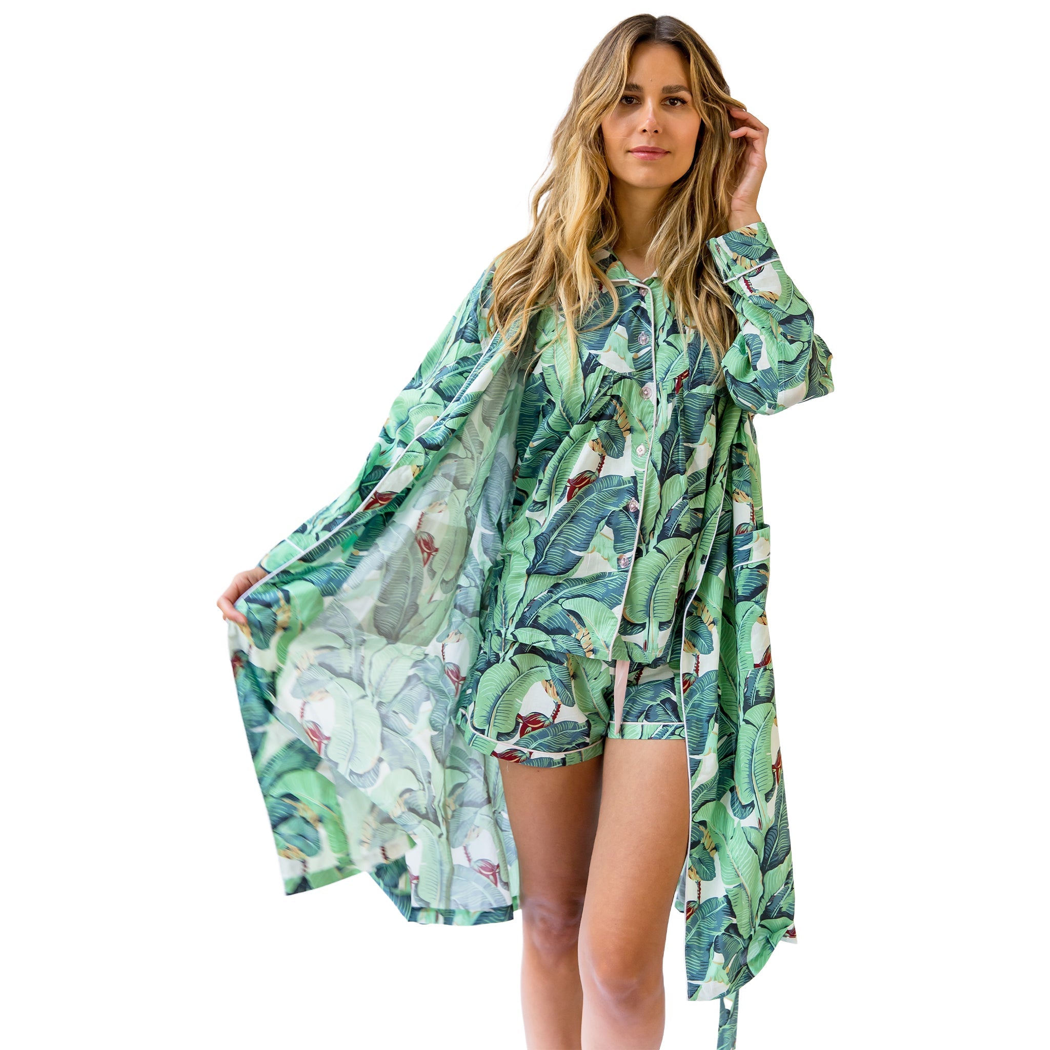 Women's Martinique® Banana Leaf Robe