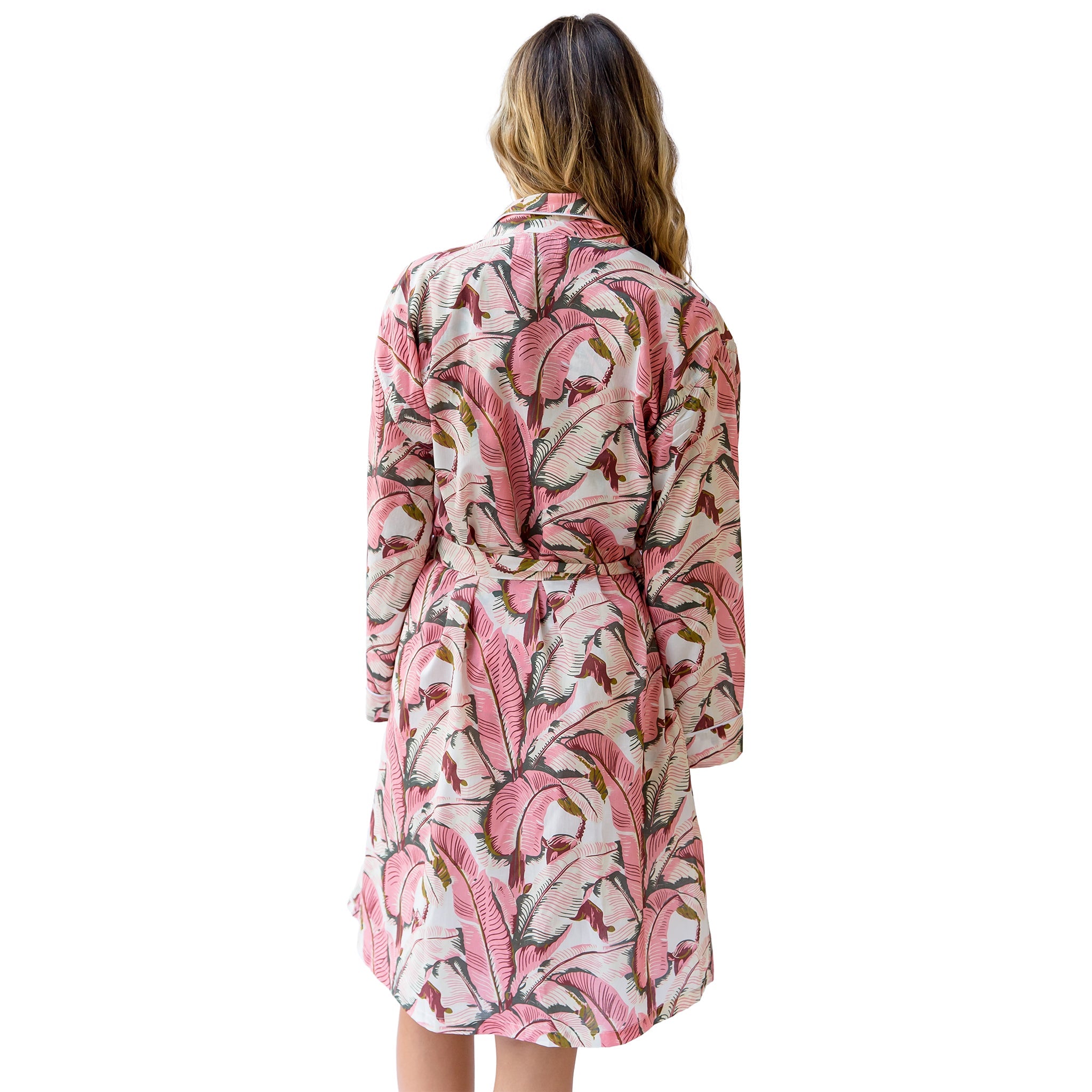 Women's Pink Martinique® Banana Leaf Robe