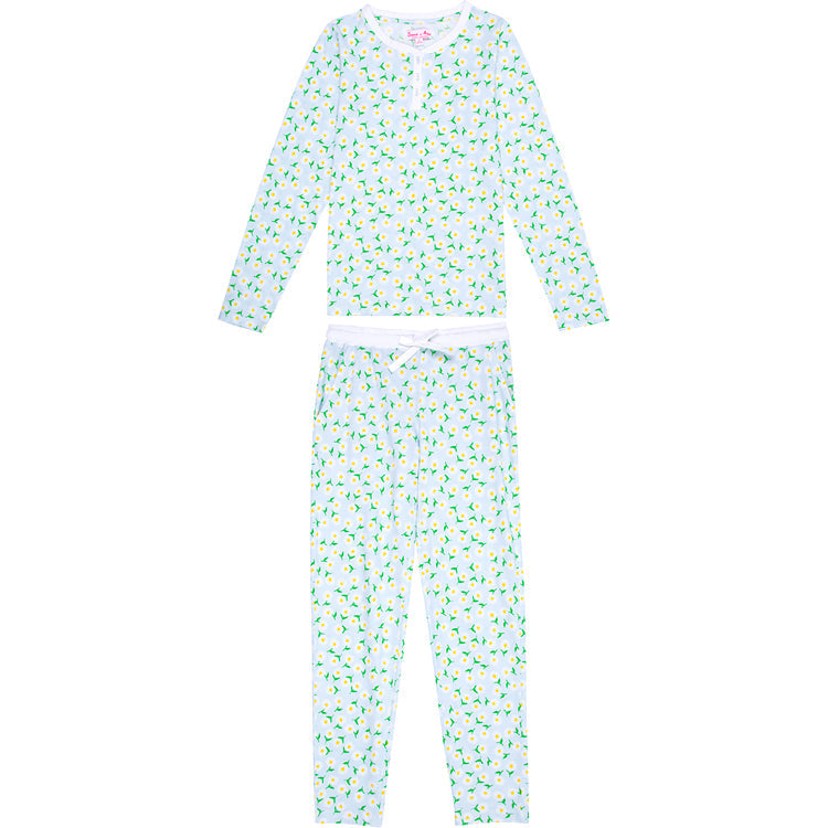 Women's Daisy Jersey Long Set