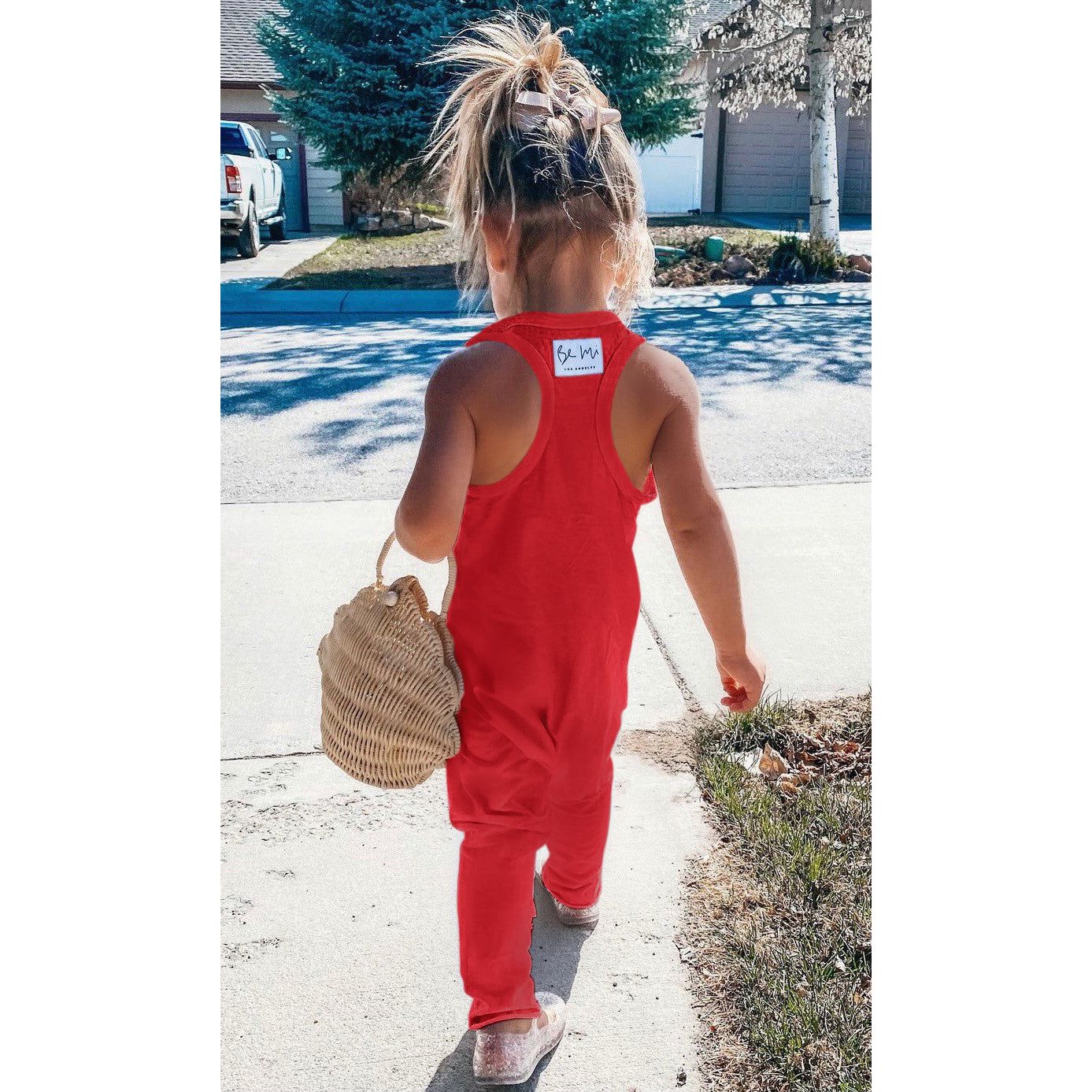 Romper Red