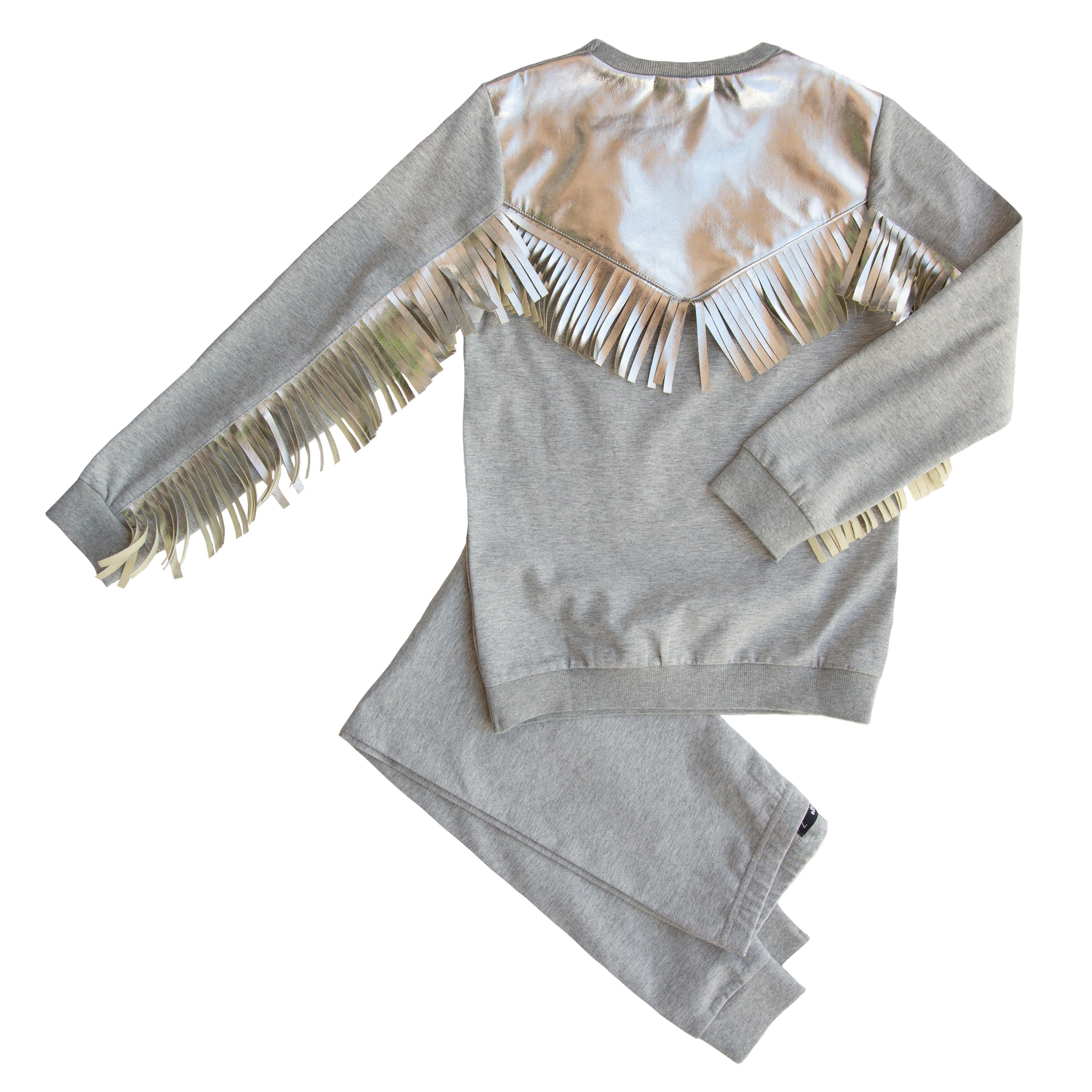 Vee Fringes Loungewear Set, Boys